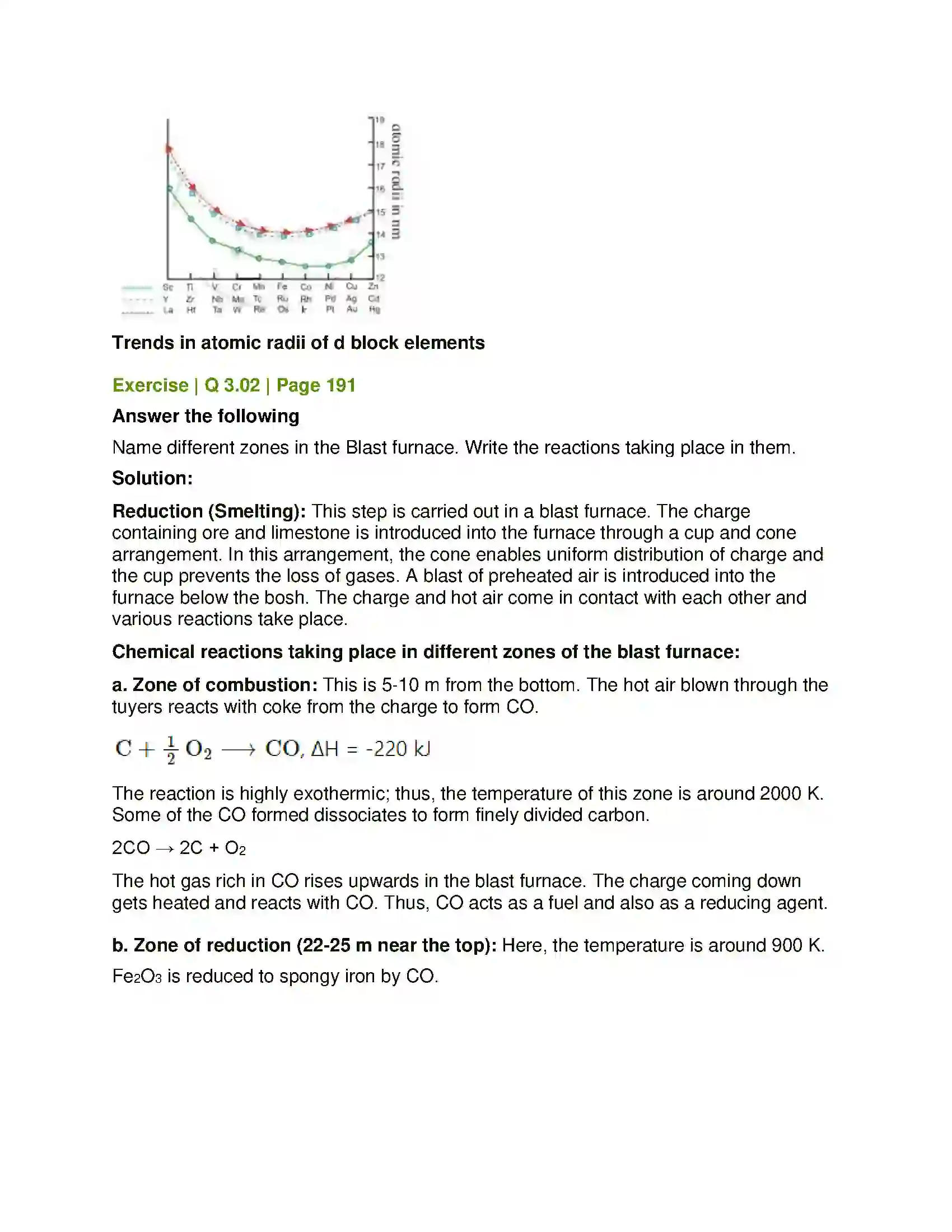 Maharashtra Board Class 12th Chemistry Transition and Inner transition Elements Solution 9