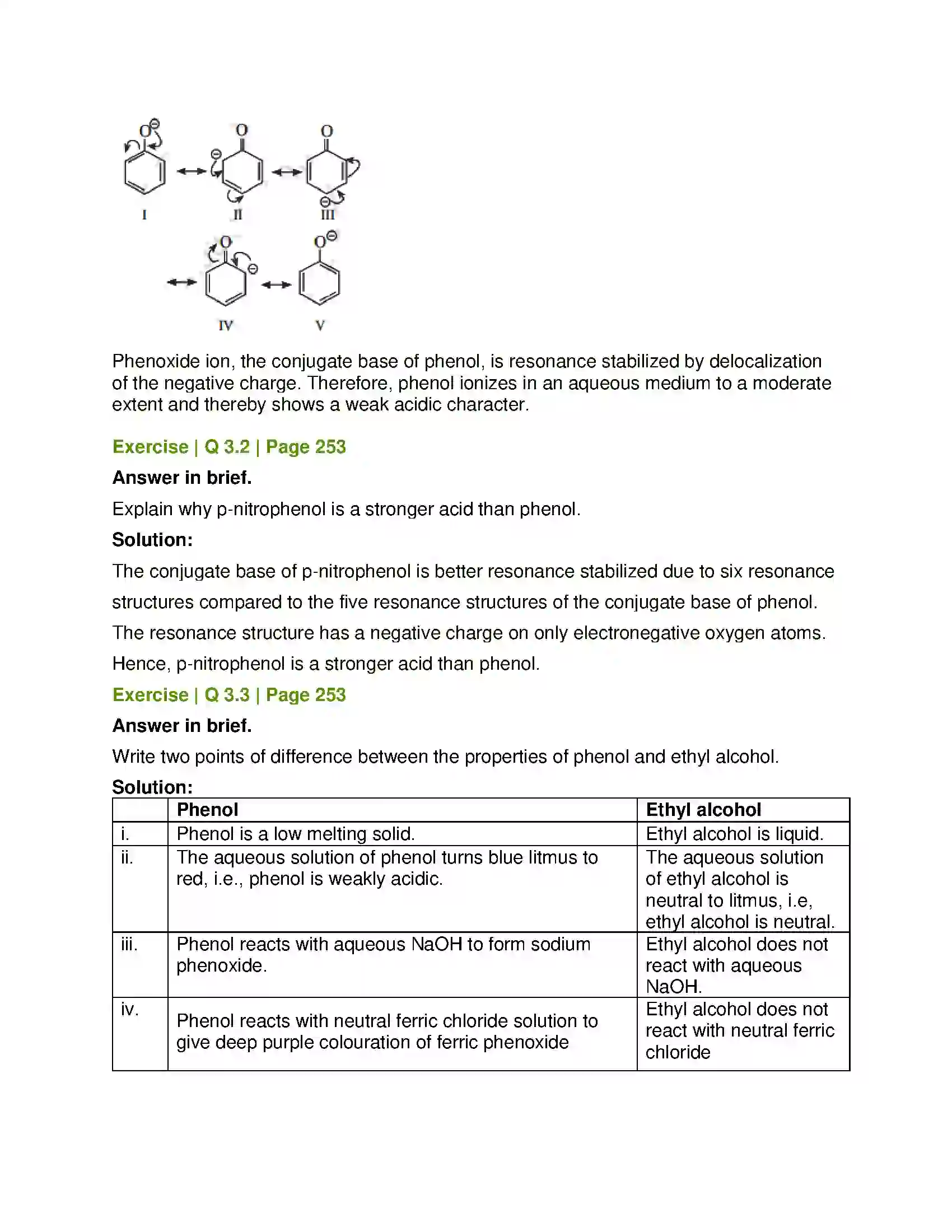 Maharashtra Board Class 12th Chemistry Alcohols, Phenols and Ethers Solution 6