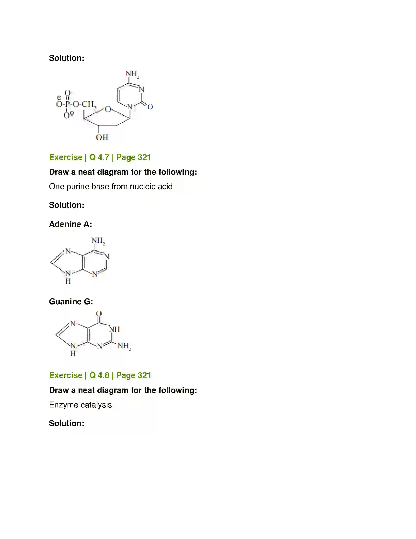 Maharashtra Board Class 12th Chemistry Biomolecules Solution 9