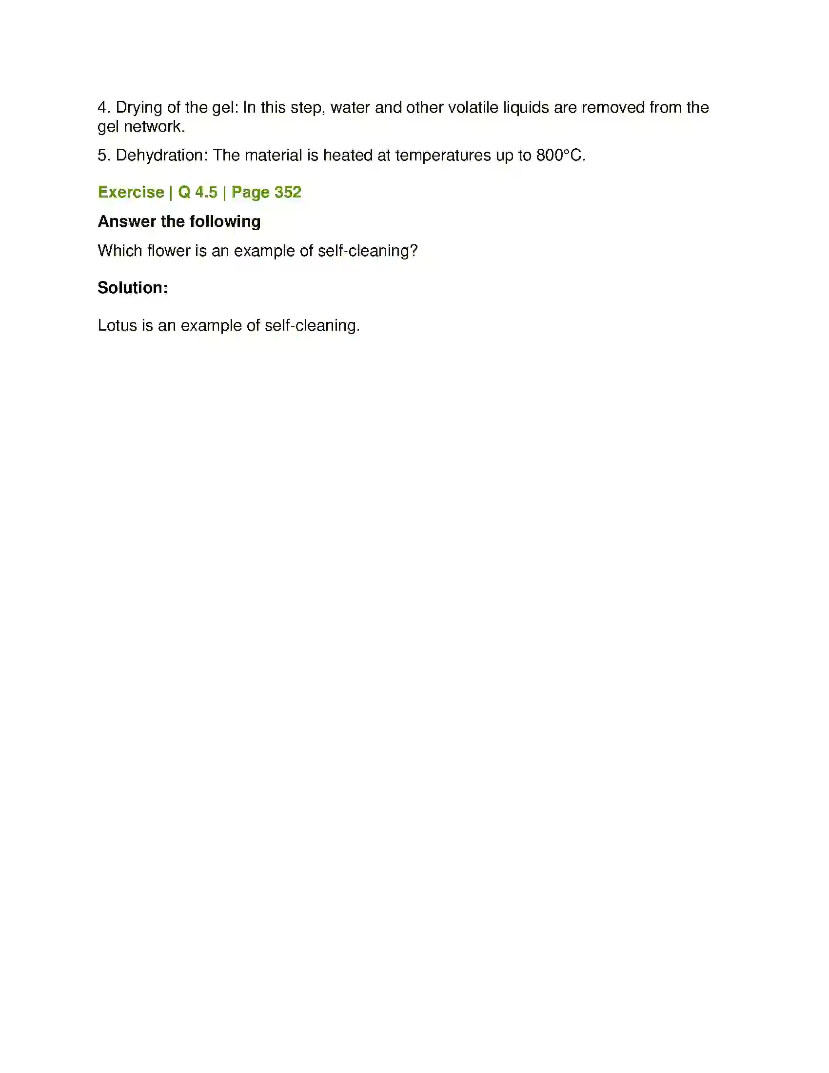 Maharashtra Board Class 12th Chemistry Green Chemistry and Nanochemistry Solution 12