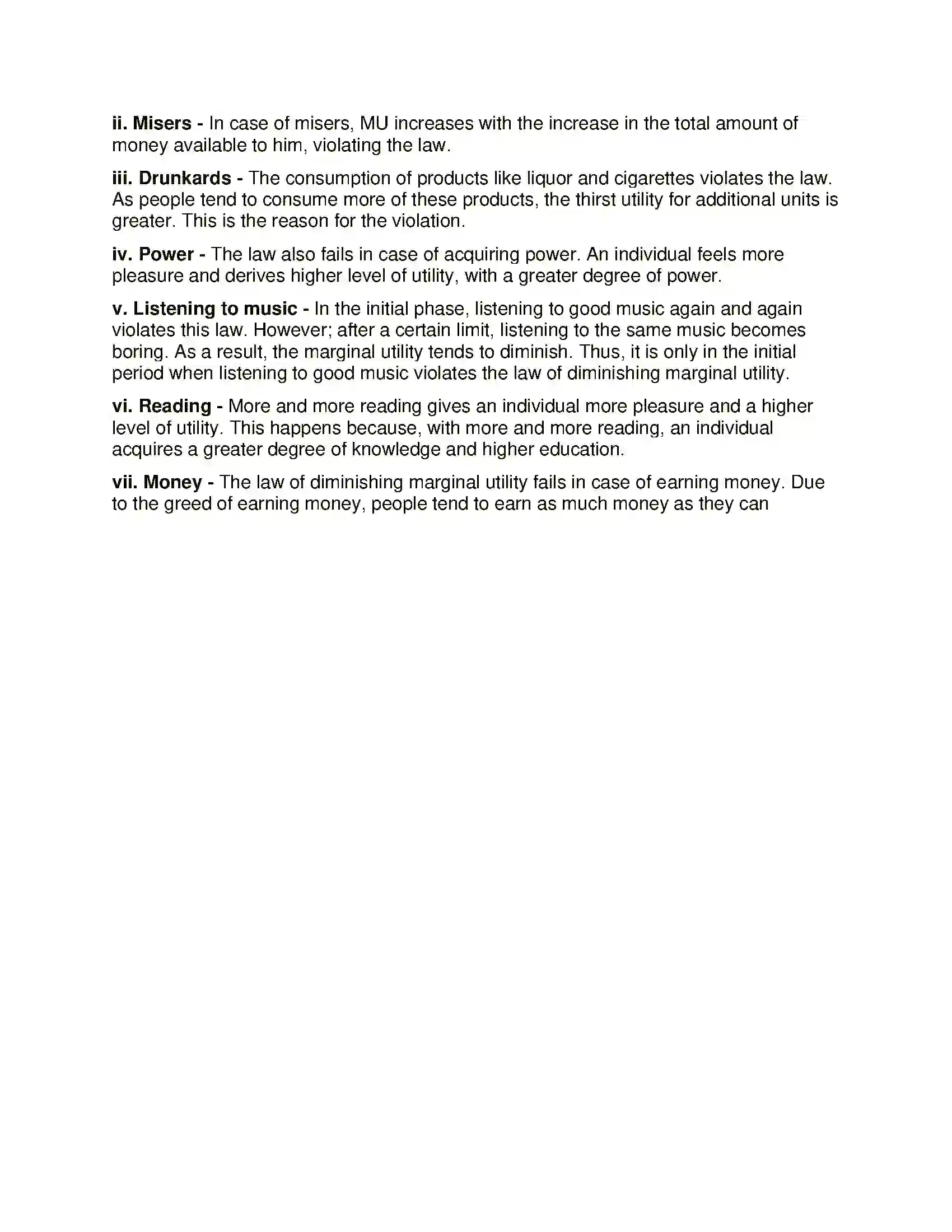 Maharashtra Board Class 12th Economics Utility Analysis Solution 7