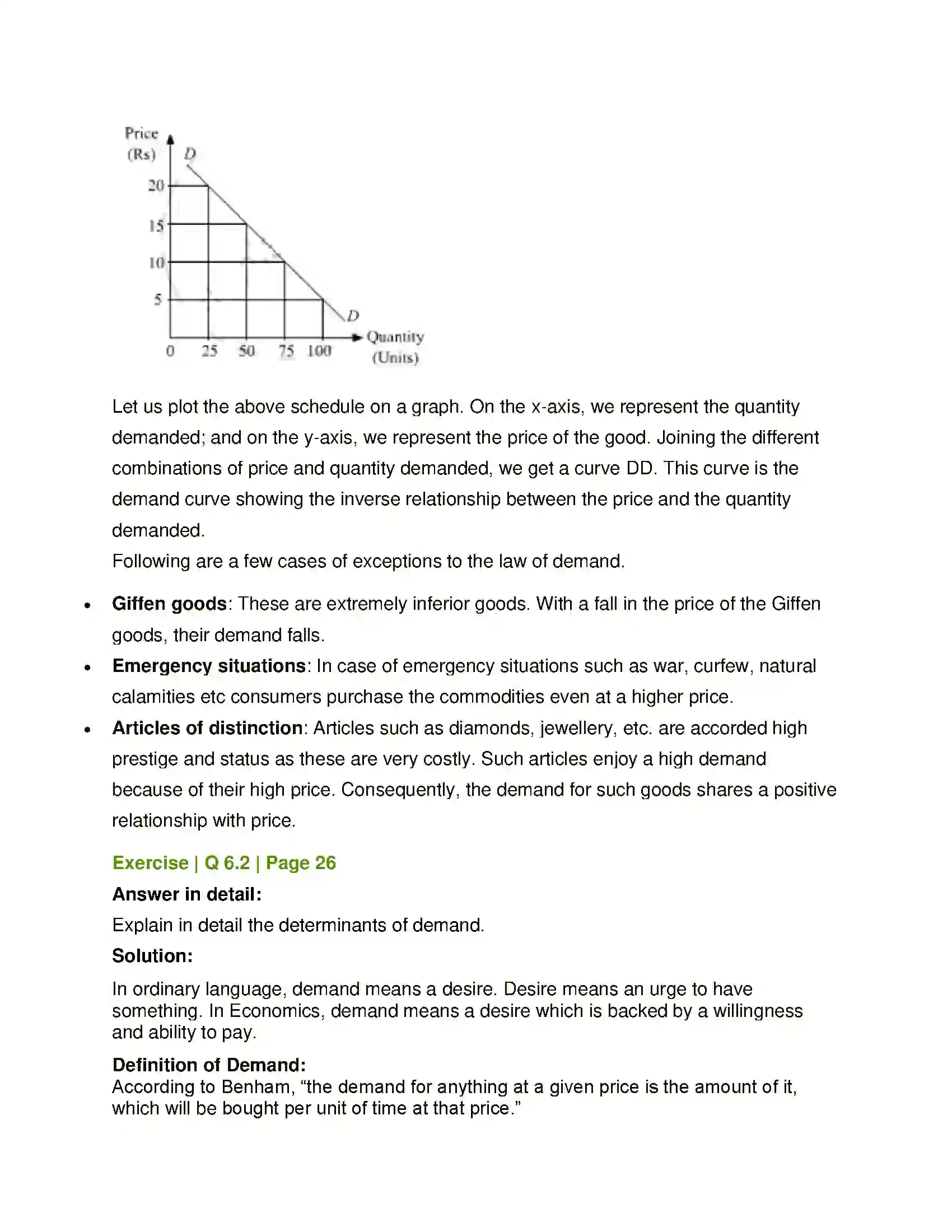 Maharashtra Board Class 12th Economics Demand Analysis Solution 15