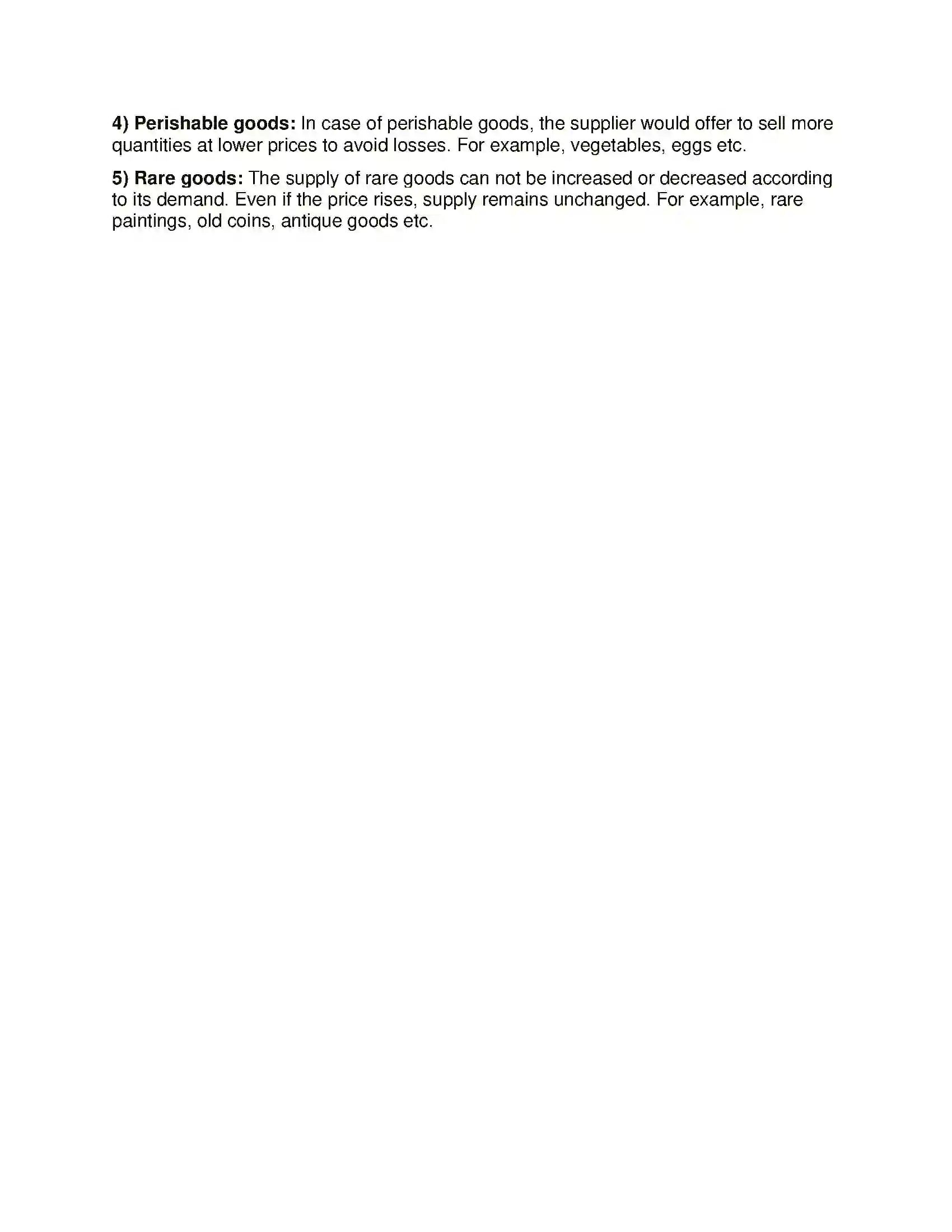 Maharashtra Board Class 12th Economics Supply Analysis Solution 15