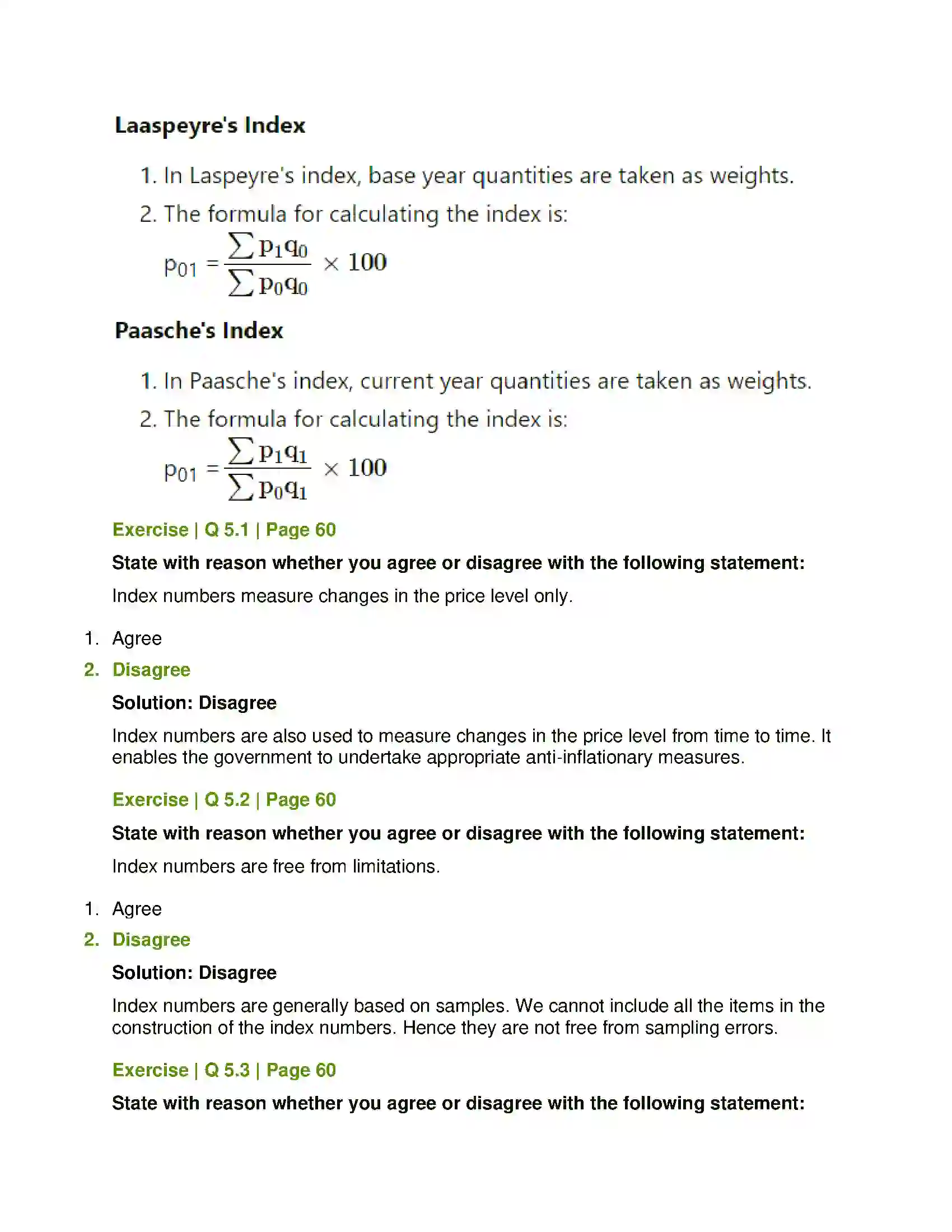 Maharashtra Board Class 12th Economics Index Numbers Solution 9