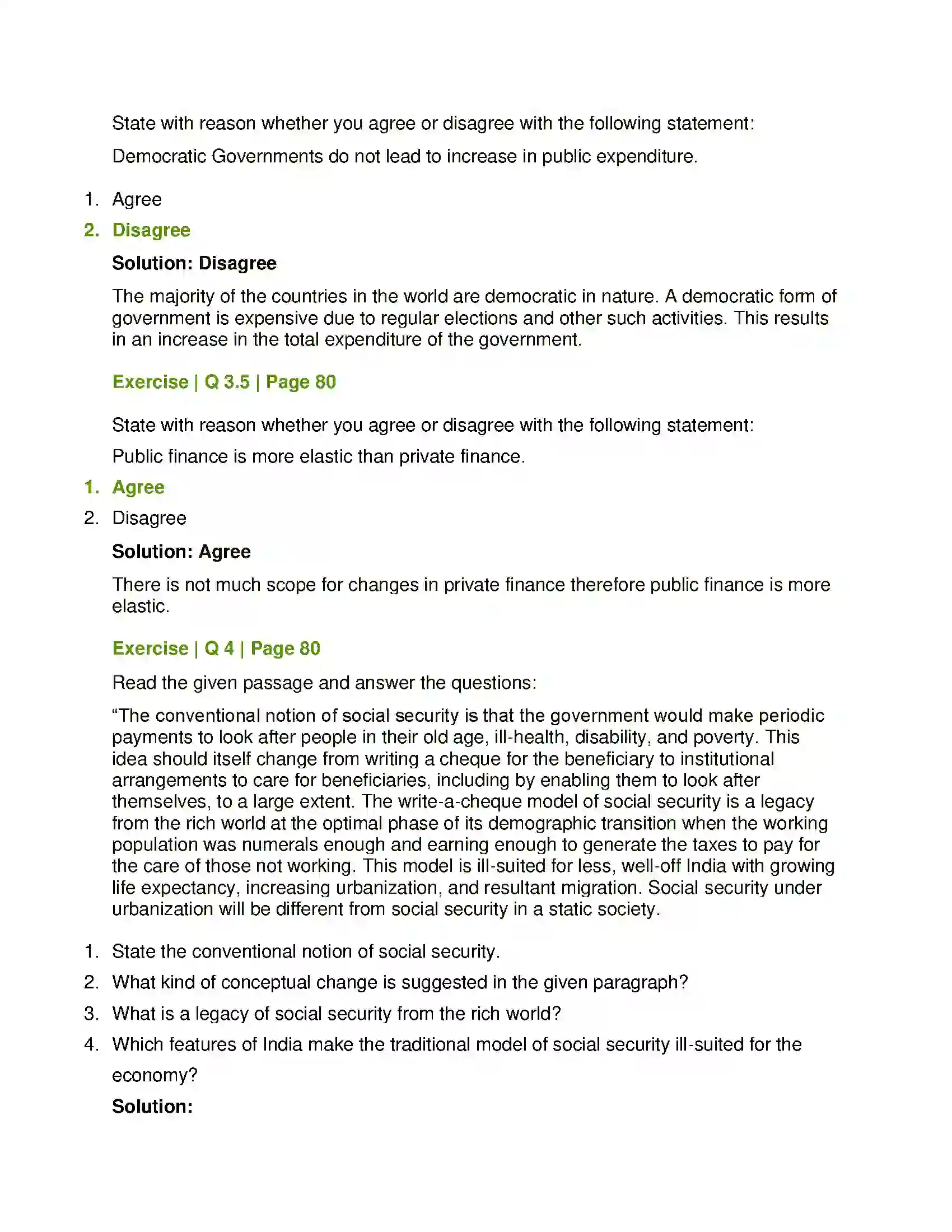Maharashtra Board Class 12th Economics Public Finance in India Solution 7