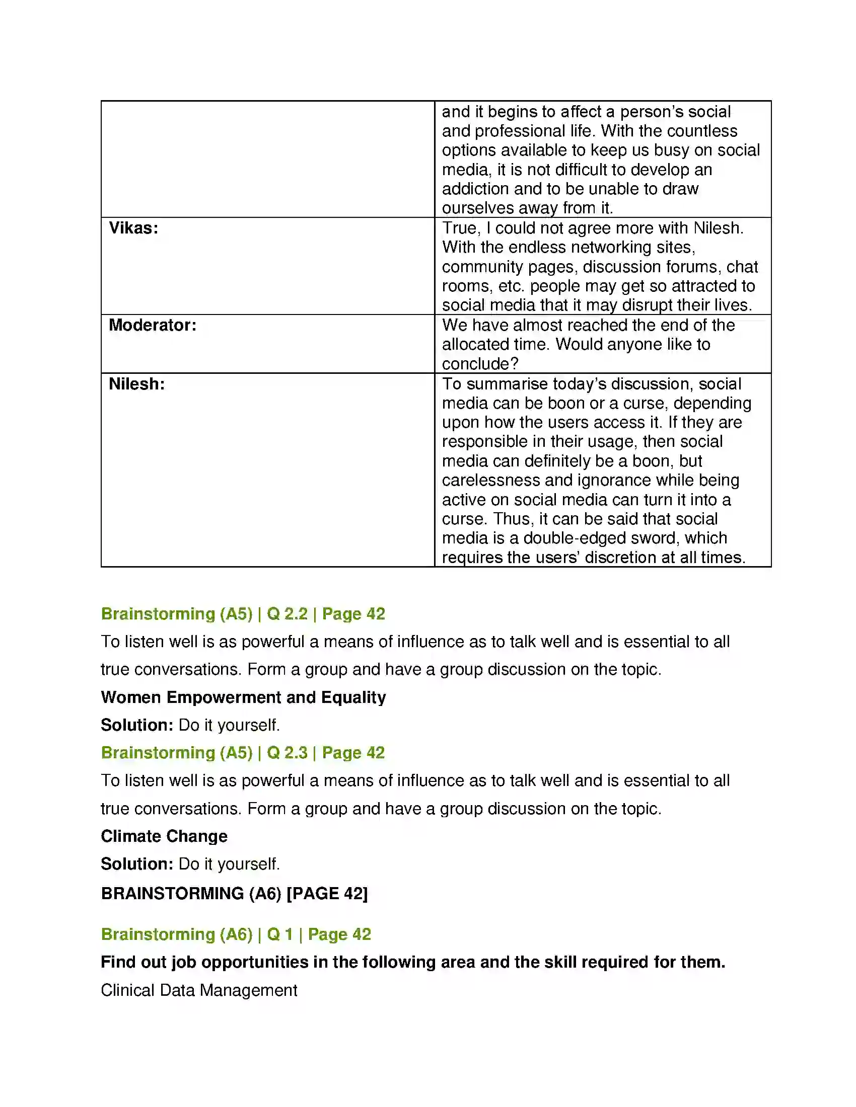 Maharashtra Board Class 12th English Big Data-Big Insights Solution 11