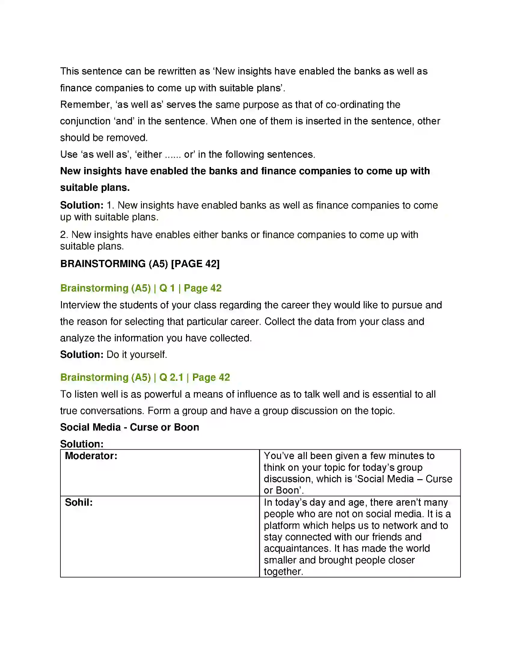 Maharashtra Board Class 12th English Big Data-Big Insights Solution 9