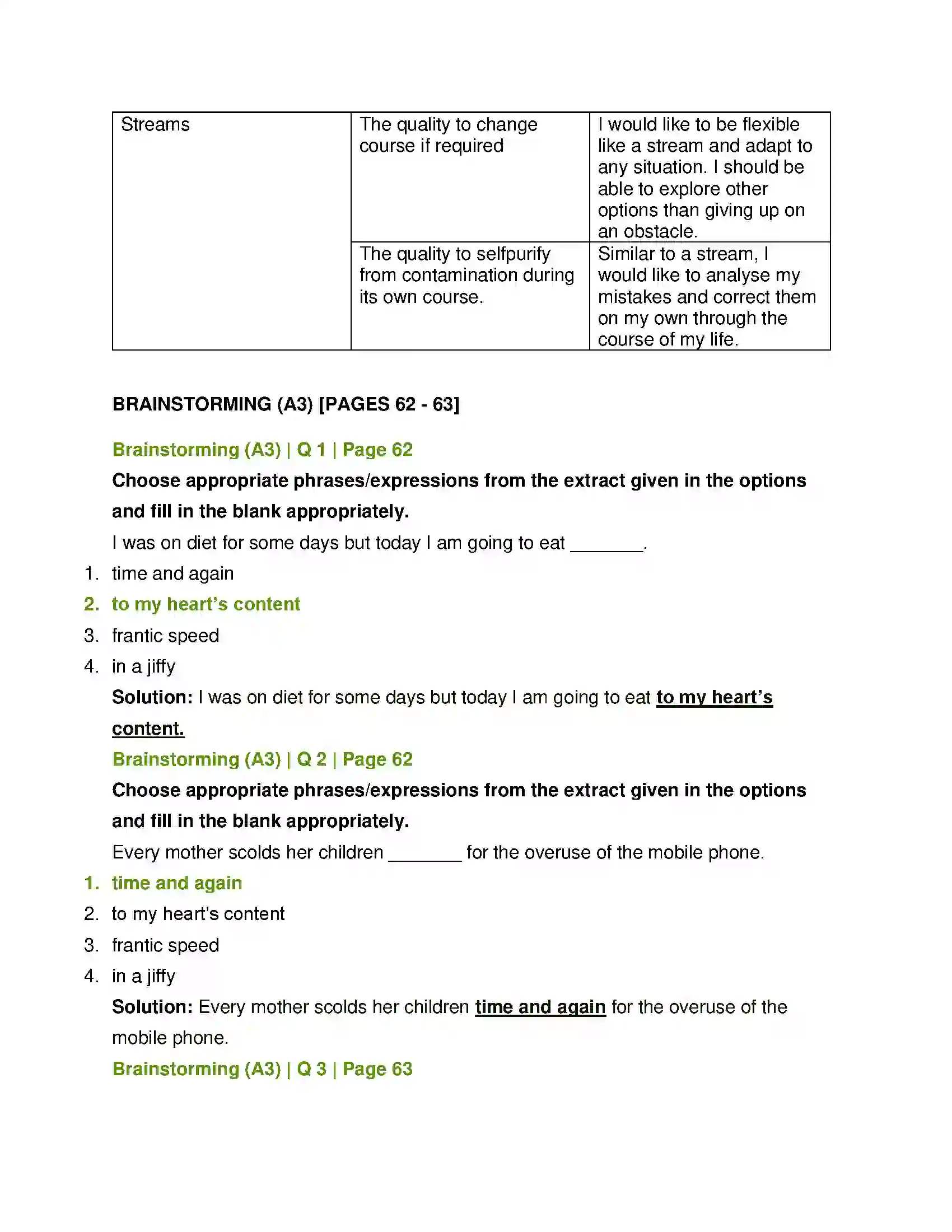 Maharashtra Board Class 12th English Into the Wild Solution 8