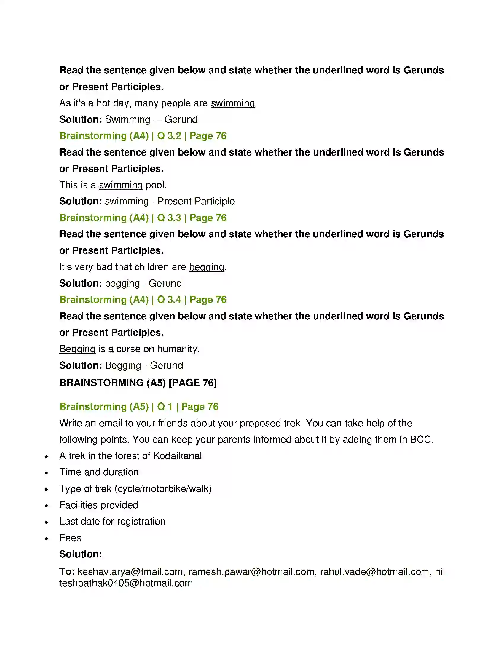 Maharashtra Board Class 12th English Why we Travel Solution 10