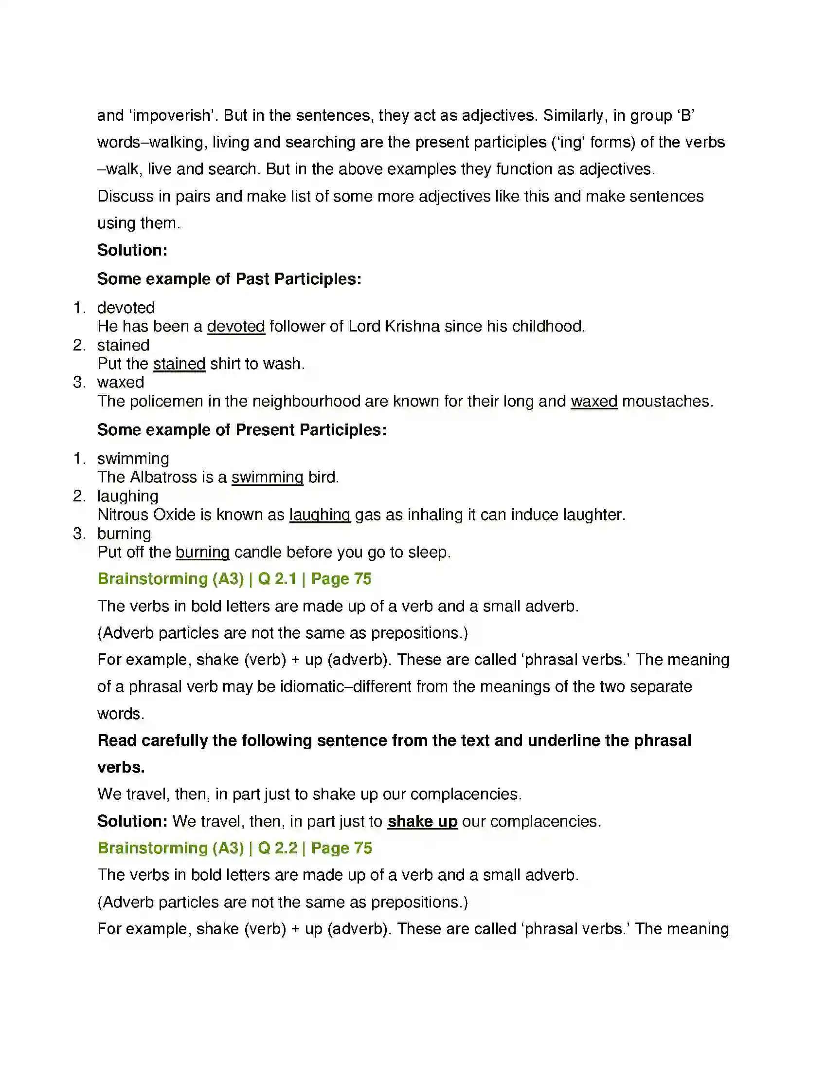 Maharashtra Board Class 12th English Why we Travel Solution 6
