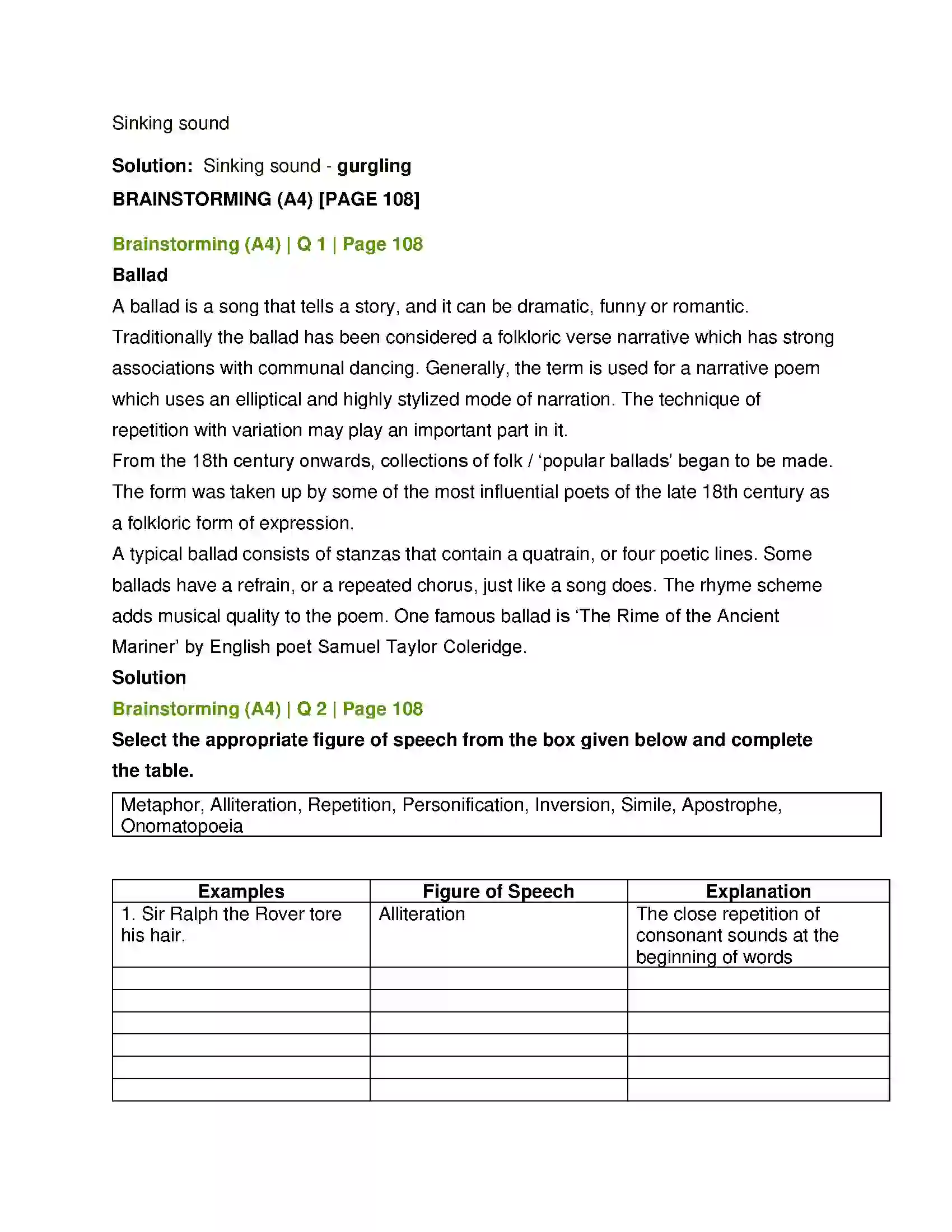 Maharashtra Board Class 12th English The Inchcape Rock Solution 6