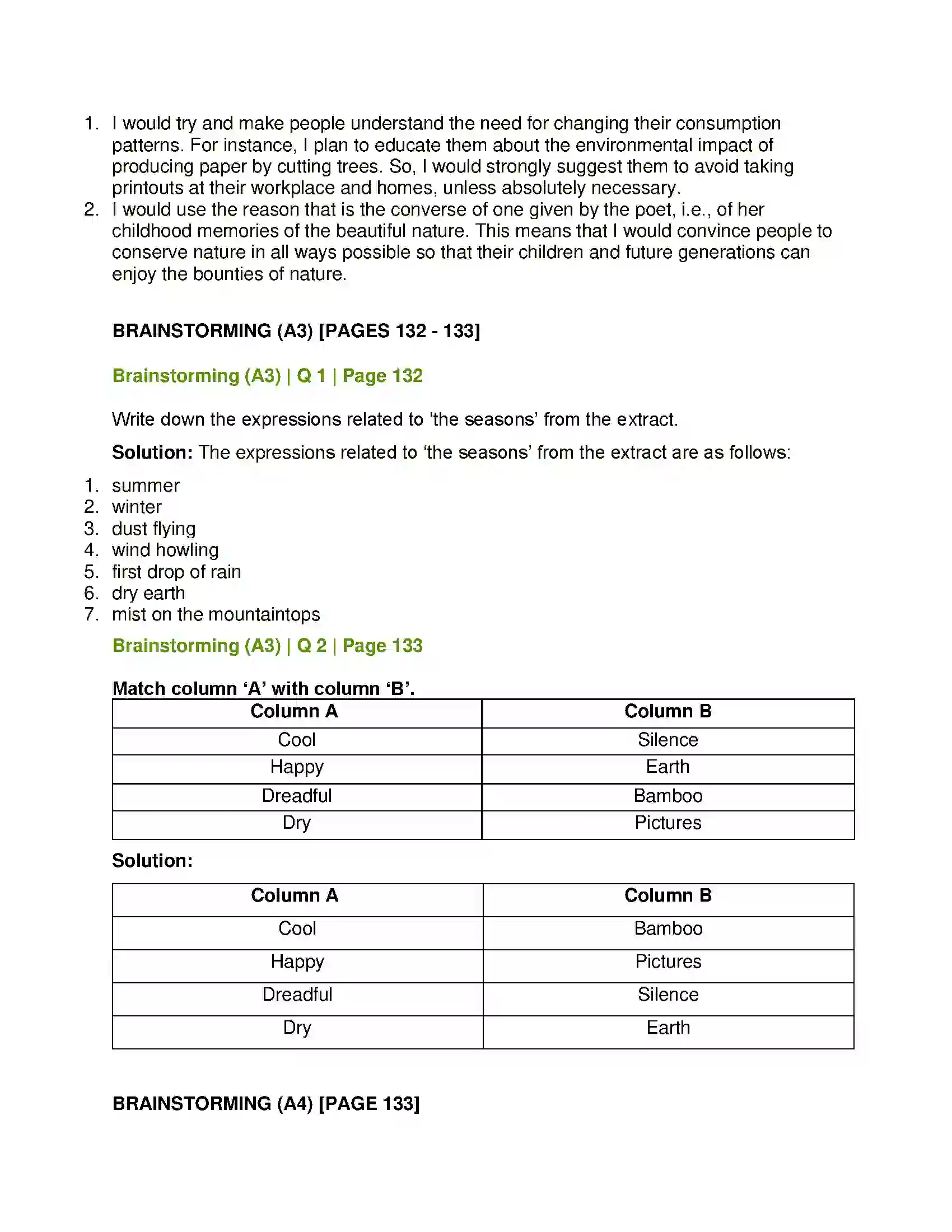 Maharashtra Board Class 12th English Small Towns and Rivers Solution 7