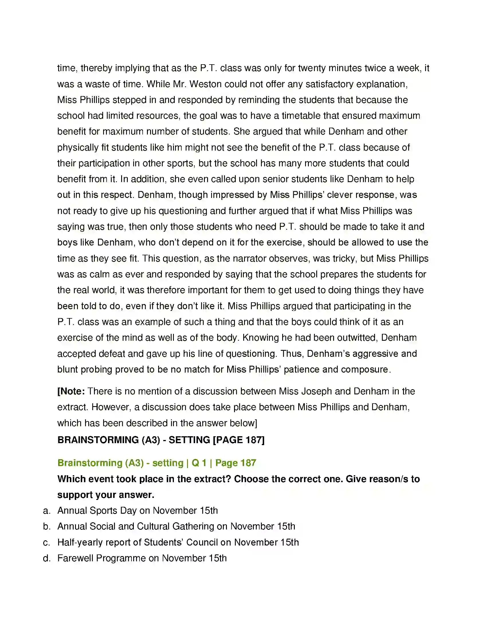 Maharashtra Board Class 12th English To Sir, with Love Solution 13
