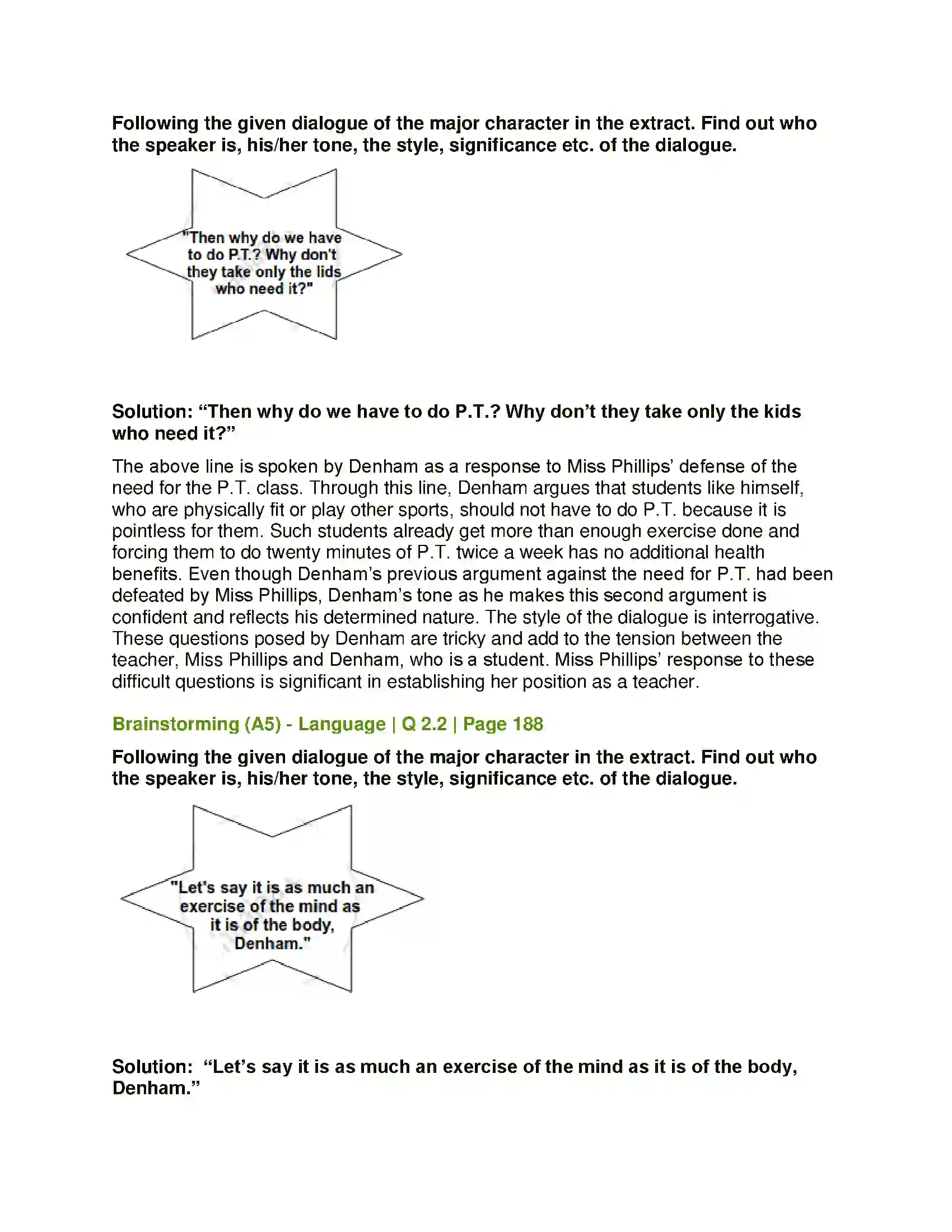 Maharashtra Board Class 12th English To Sir, with Love Solution 22