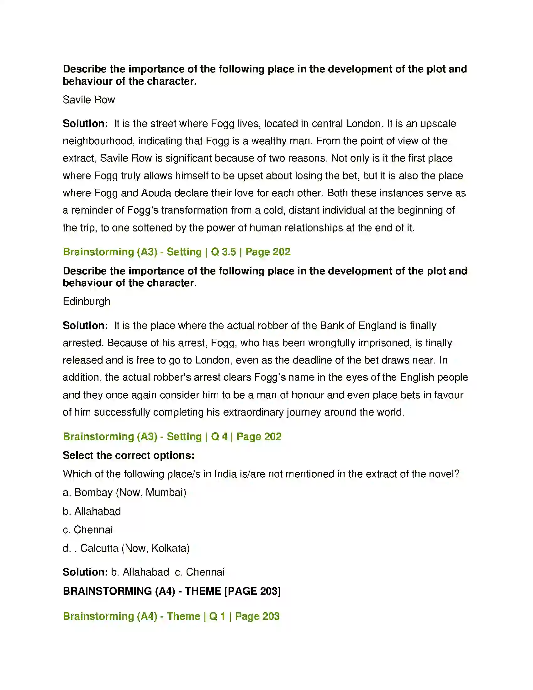 Maharashtra Board Class 12th English Around the World in Eighty Days Solution 9