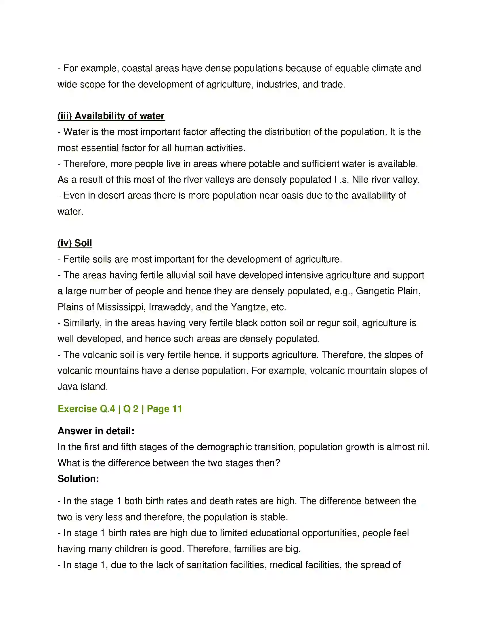 Maharashtra Board Class 12th Geography Population Part - 1 Solution 8