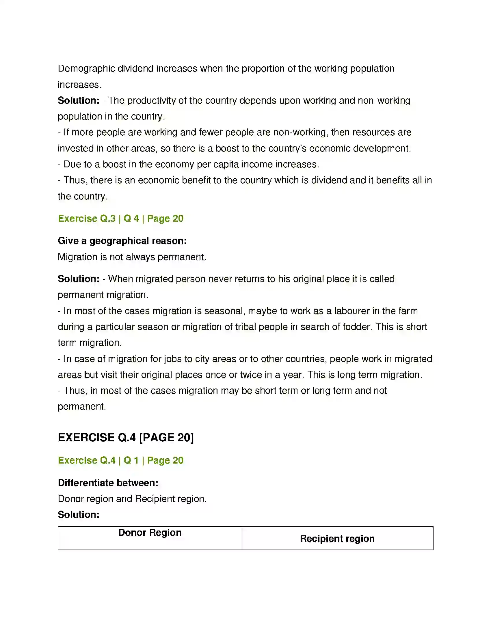 Maharashtra Board Class 12th Geography Population Part - 2 Solution 5