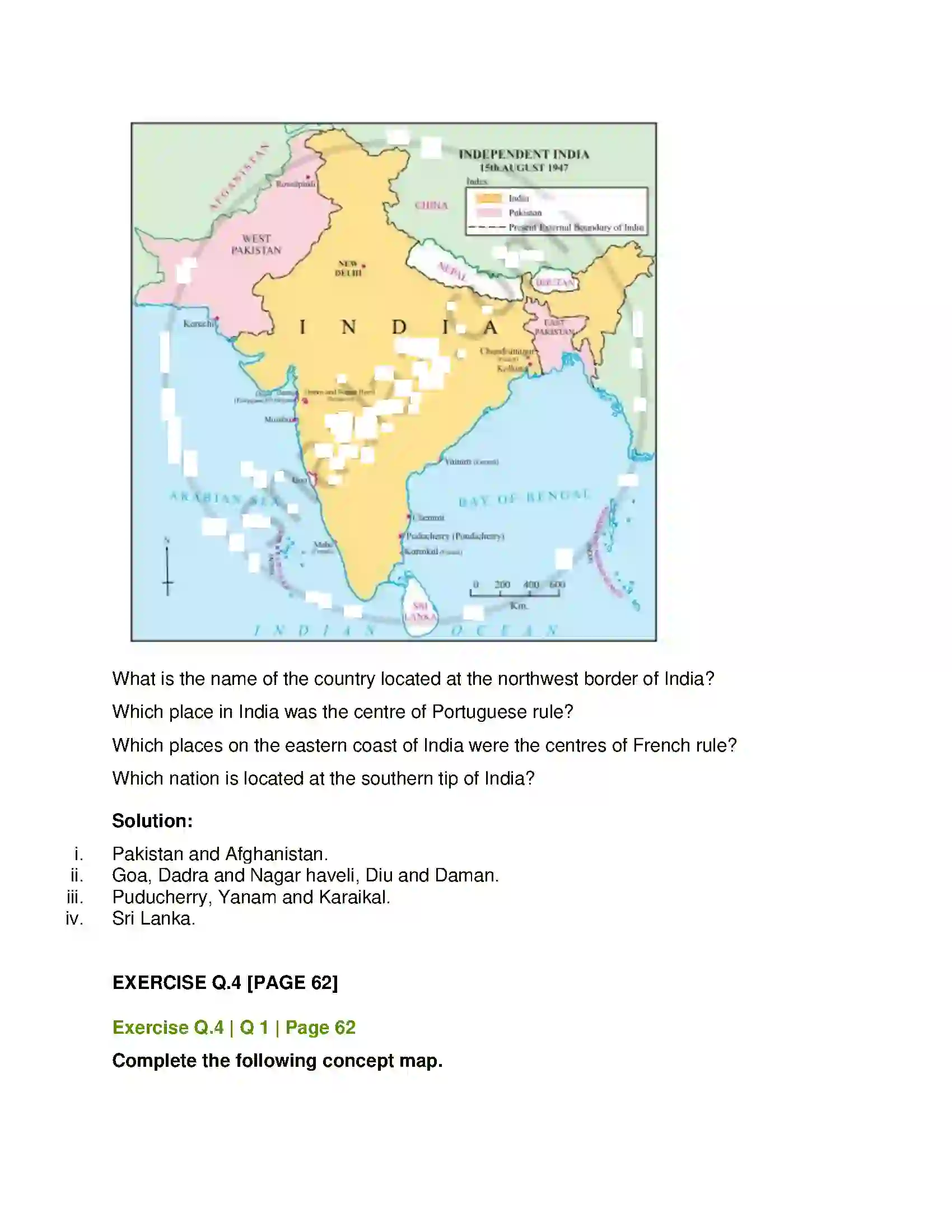 Maharashtra Board Class 12th History Decolonisation to Political Integration of India Solution 3