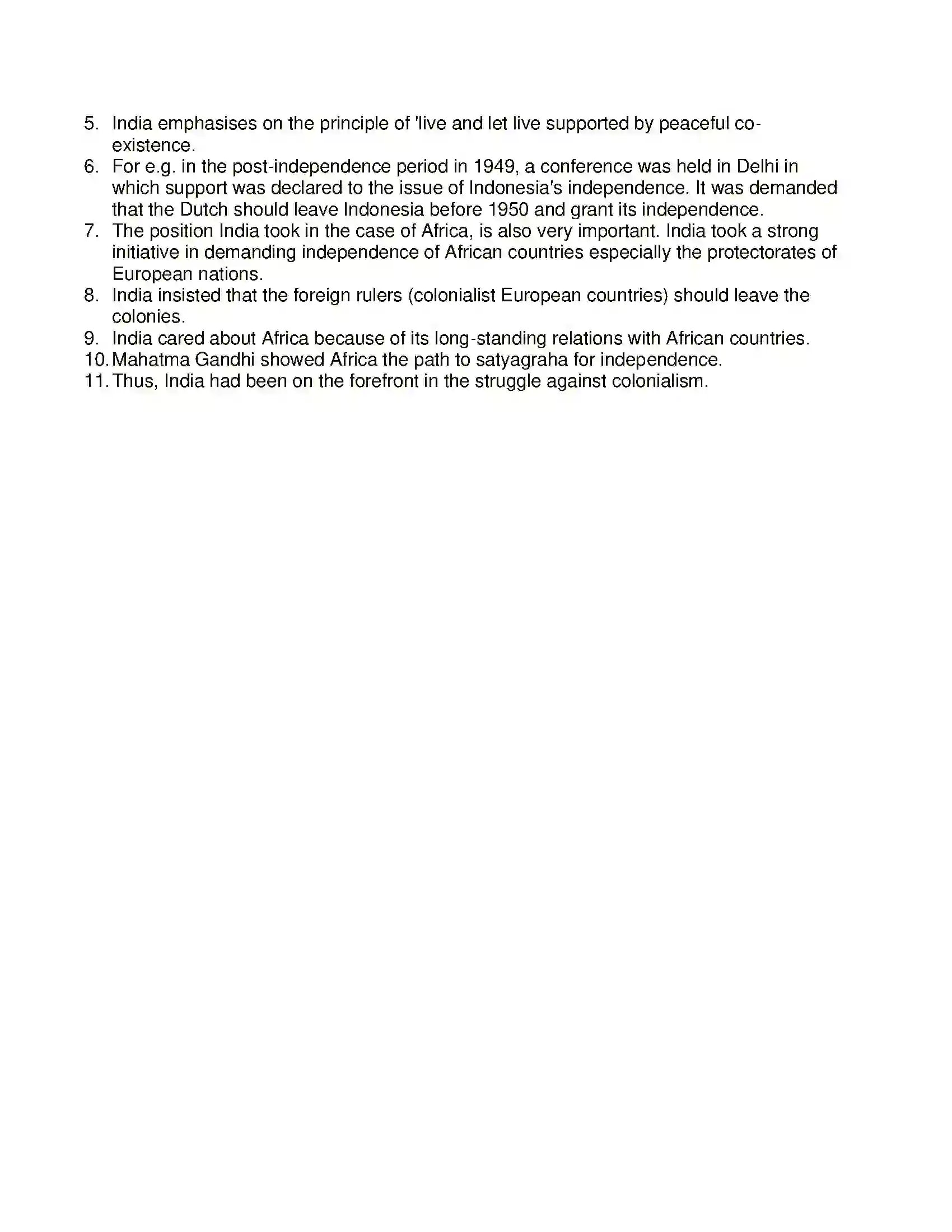 Maharashtra Board Class 12th History Cold War Solution 6
