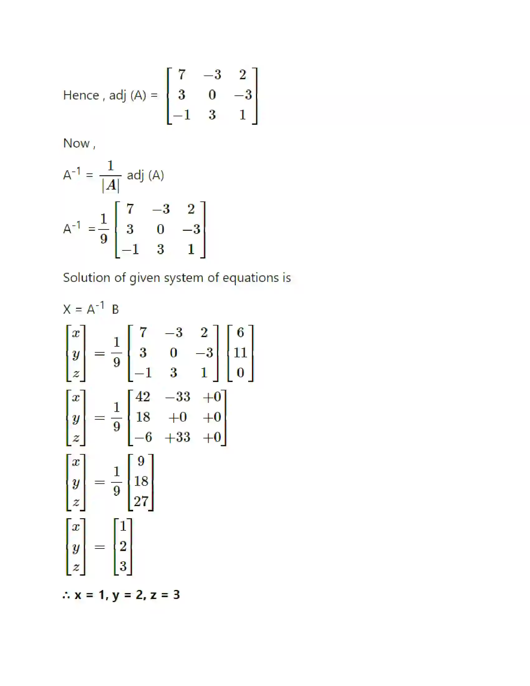 Maharashtra Board Class 12th Mathematics & Statistics-1 (Arts & Science) Matrics Solution 127