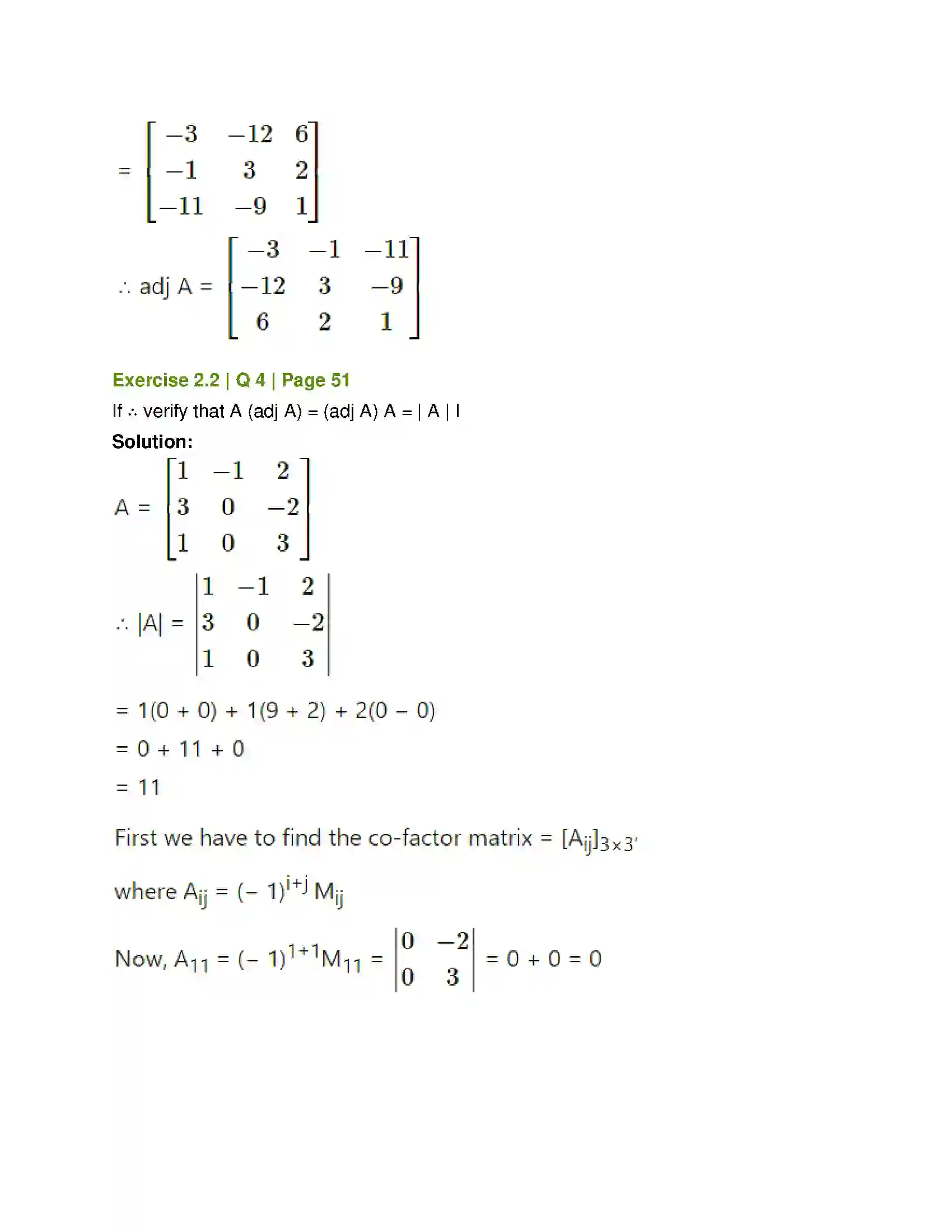 Maharashtra Board Class 12th Mathematics & Statistics-1 (Arts & Science) Matrics Solution 16