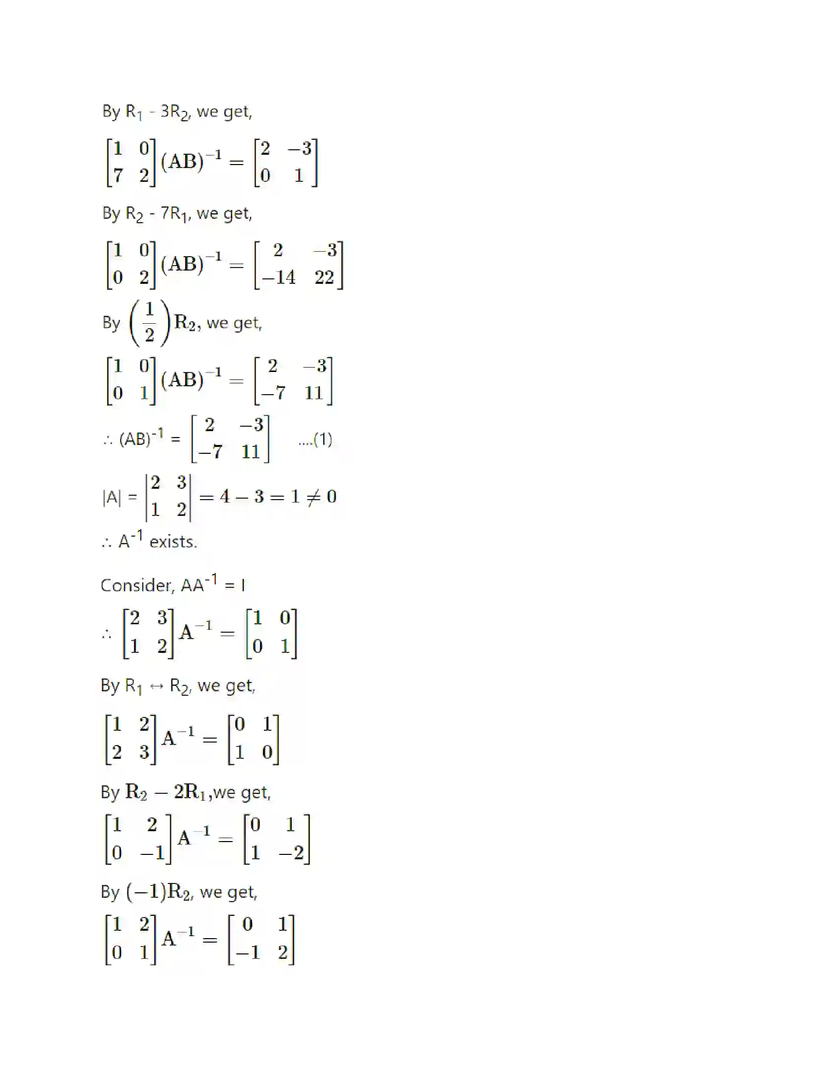 Maharashtra Board Class 12th Mathematics & Statistics-1 (Arts & Science) Matrics Solution 62