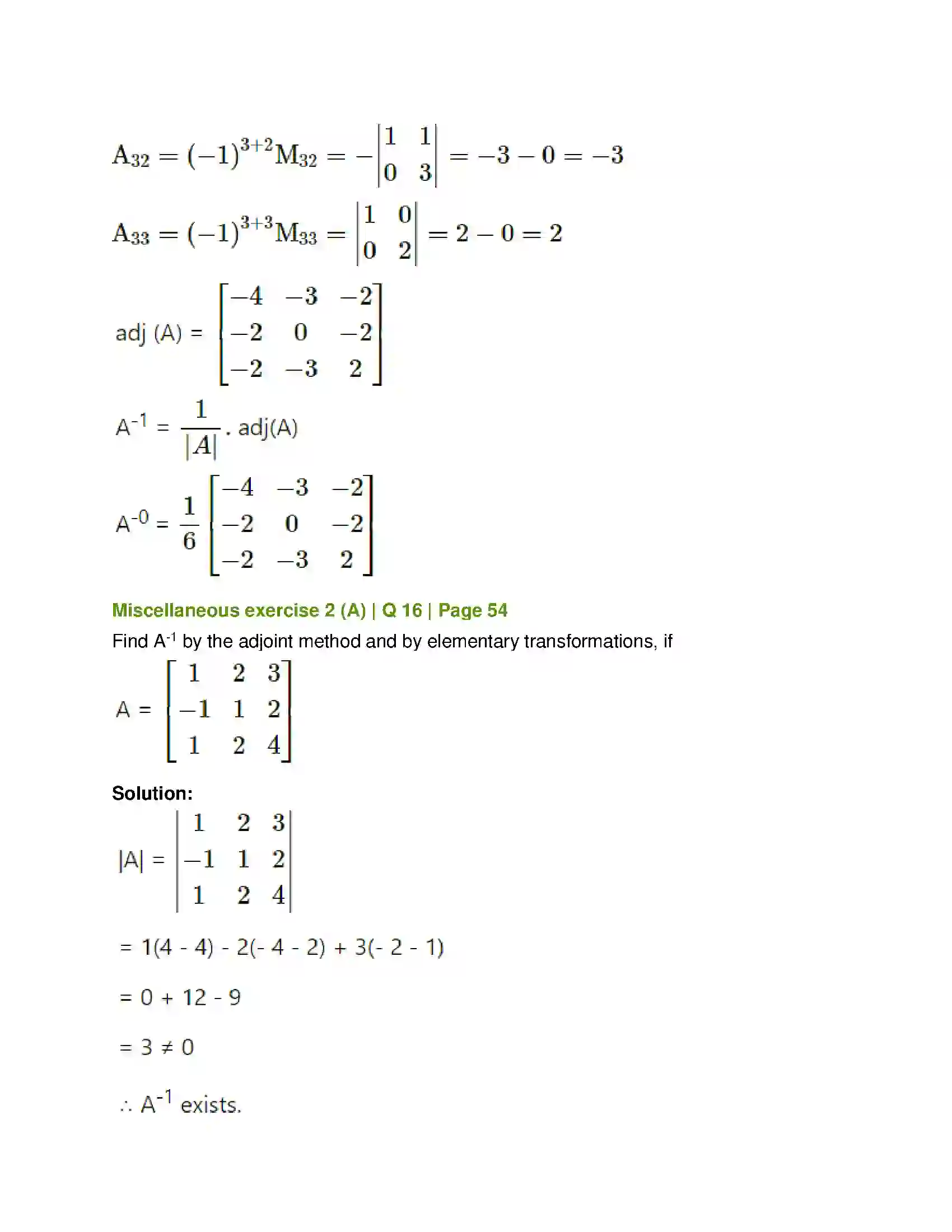 Maharashtra Board Class 12th Mathematics & Statistics-1 (Arts & Science) Matrics Solution 74