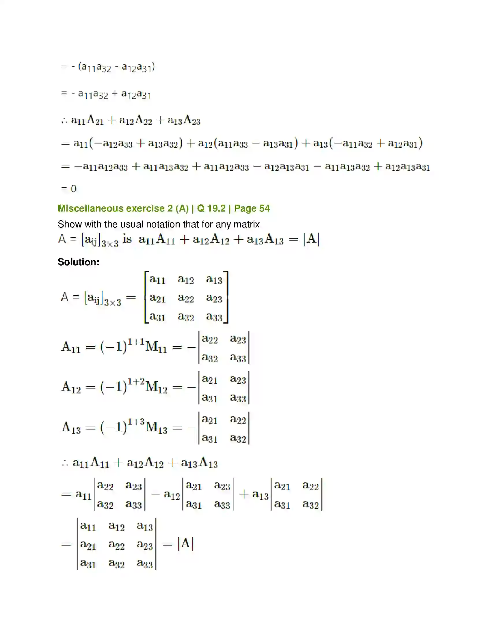 Maharashtra Board Class 12th Mathematics & Statistics-1 (Arts & Science) Matrics Solution 82