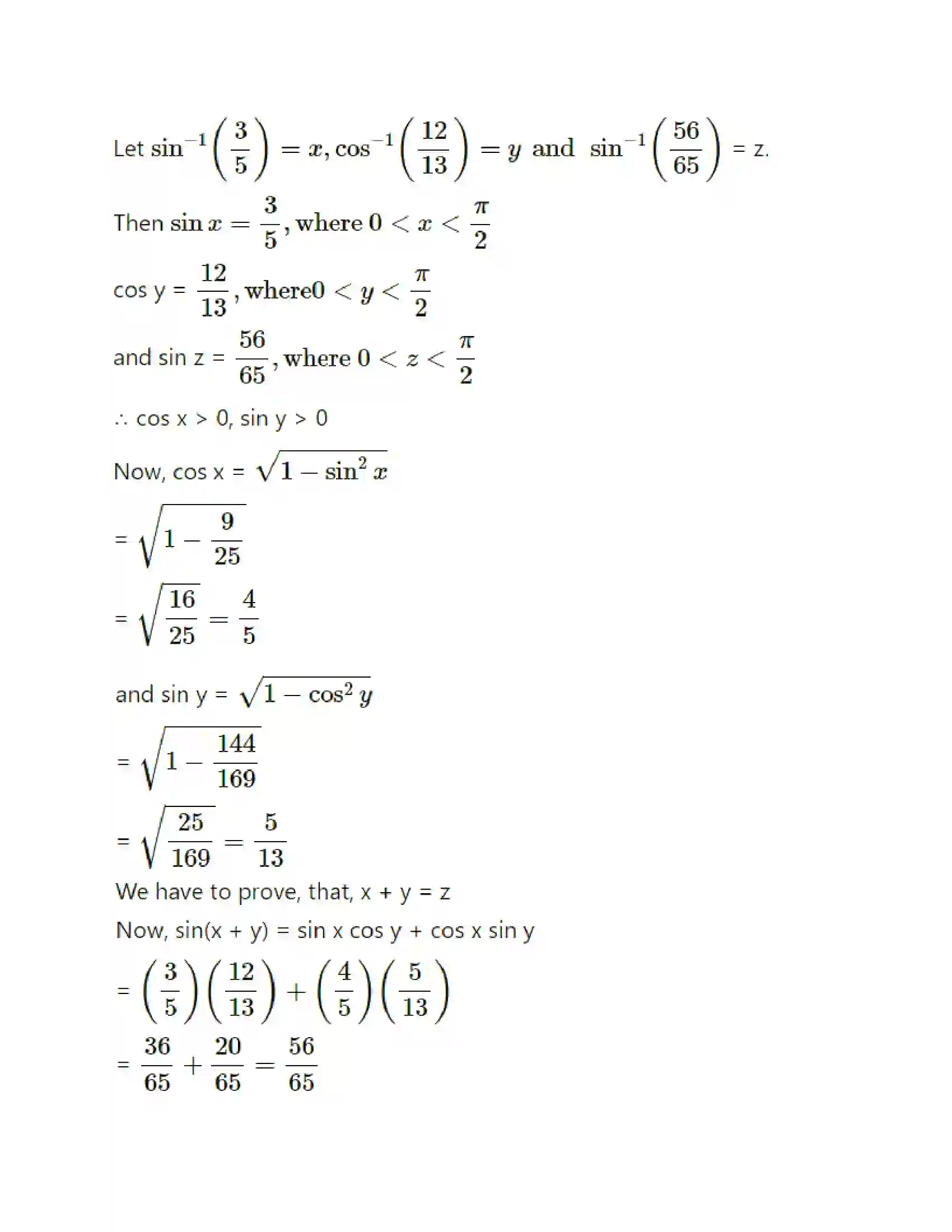 Maharashtra Board Class 12th Mathematics & Statistics-1 (Arts & Science) Trigonometric Functions Solution 46