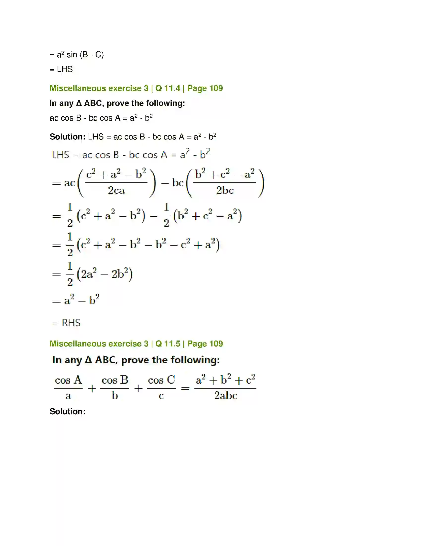Maharashtra Board Class 12th Mathematics & Statistics-1 (Arts & Science) Trigonometric Functions Solution 78