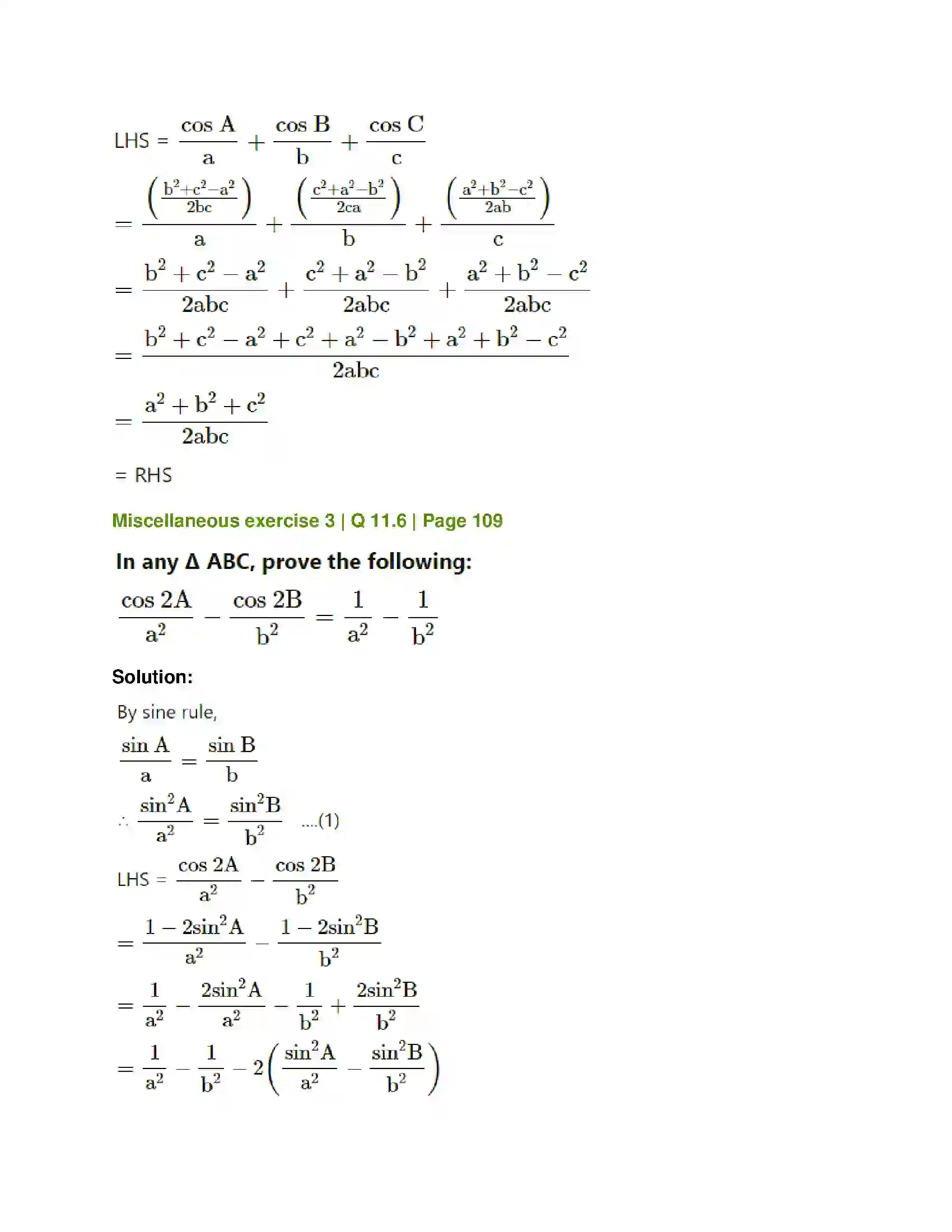 Maharashtra Board Class 12th Mathematics & Statistics-1 (Arts & Science) Trigonometric Functions Solution 79