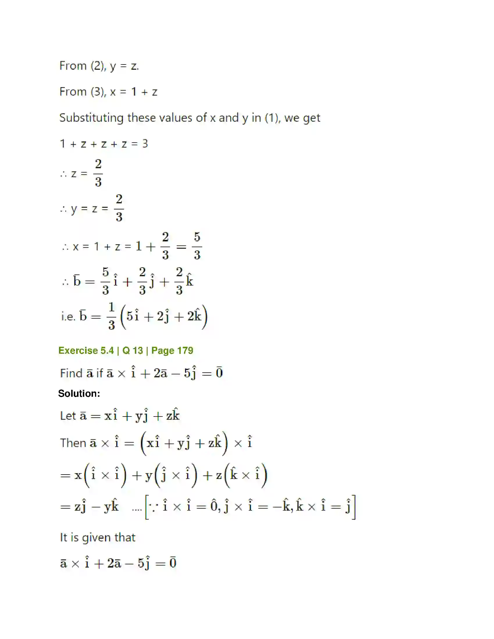 Maharashtra Board Class 12th Mathematics & Statistics-1 (Arts & Science) Vectors Solution 59