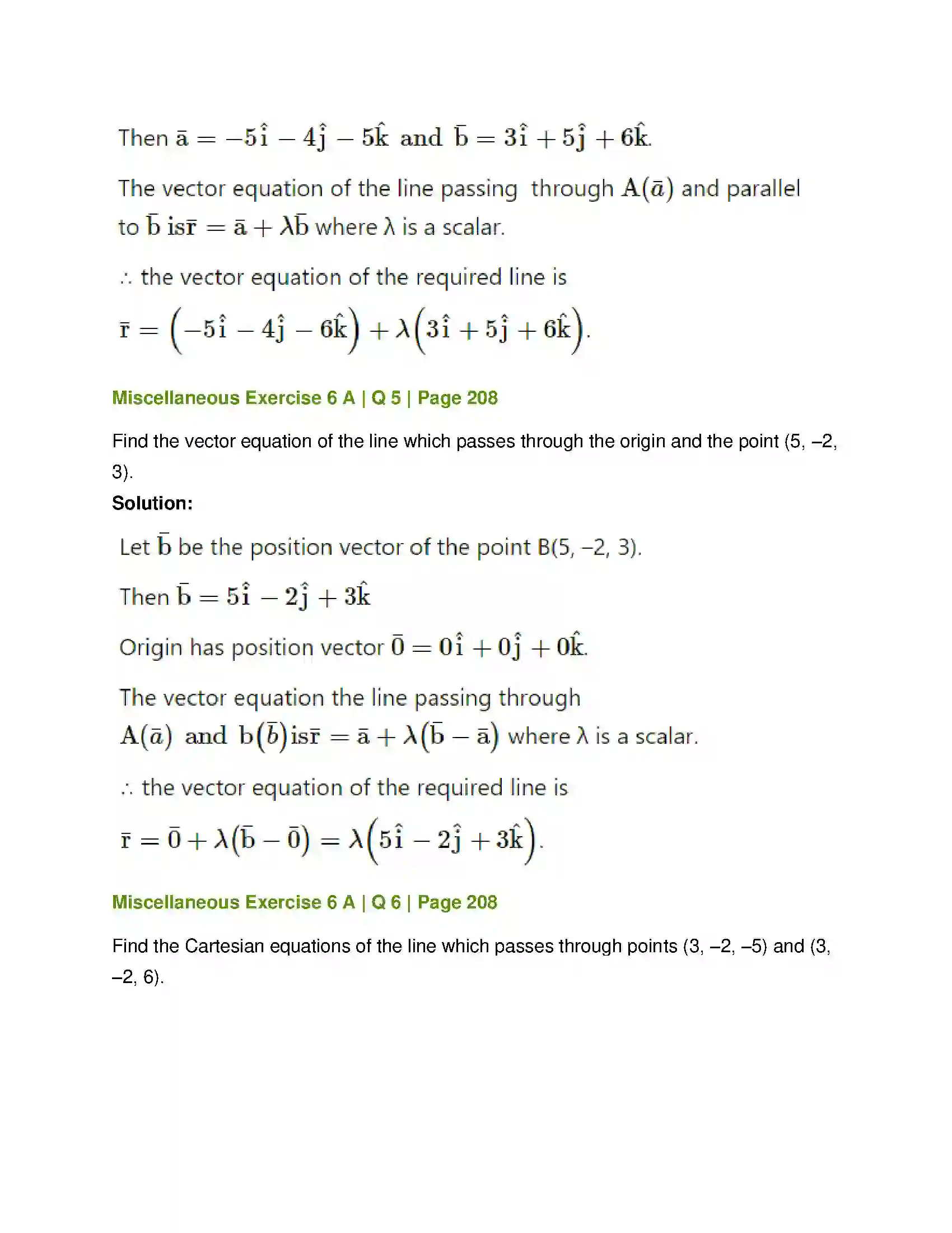 Maharashtra Board Class 12th Mathematics & Statistics-1 (Arts & Science) Line and Plane Solution 34
