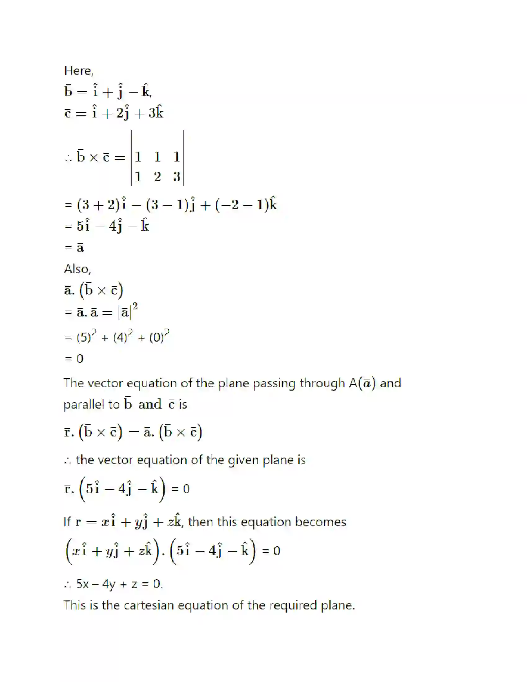 Maharashtra Board Class 12th Mathematics & Statistics-1 (Arts & Science) Line and Plane Solution 70