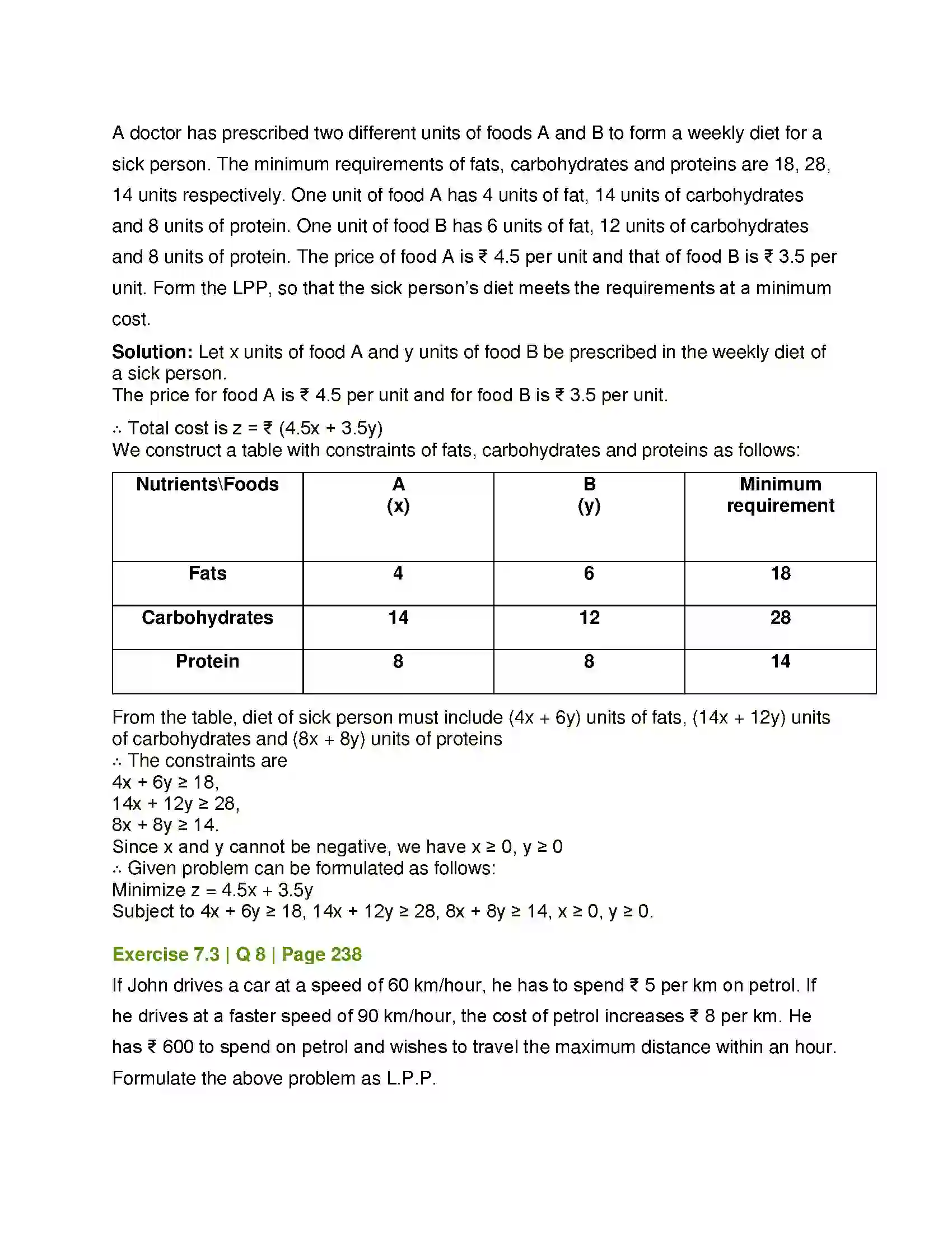Maharashtra Board Class 12th Mathematics & Statistics-1 (Arts & Science) Linear Programming Solution 30