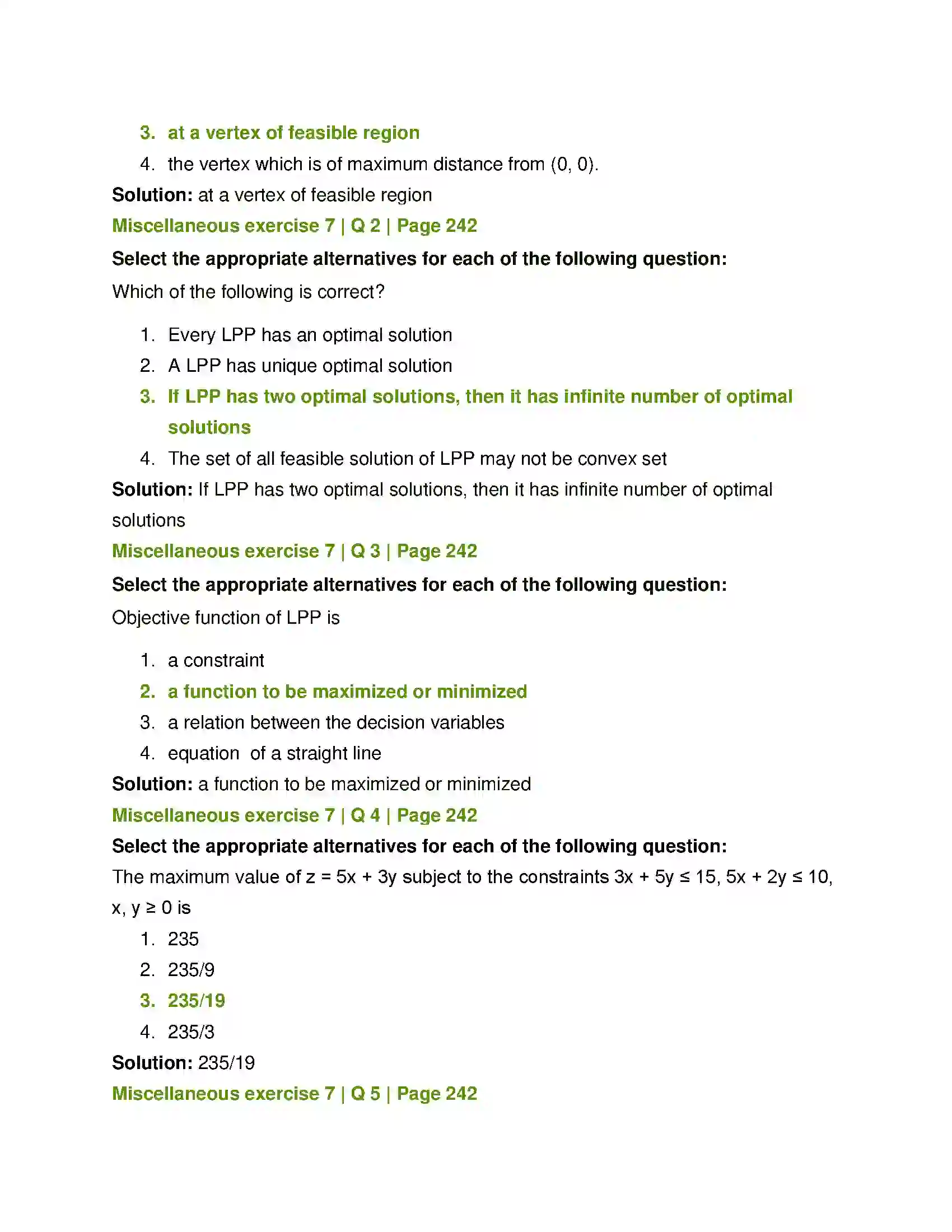 Maharashtra Board Class 12th Mathematics & Statistics-1 (Arts & Science) Linear Programming Solution 46