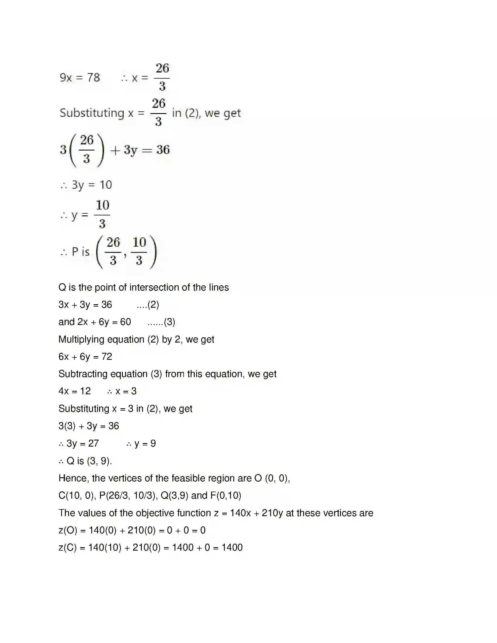 Maharashtra Board Class 12th Mathematics & Statistics-1 (Arts & Science) Linear Programming Solution 69