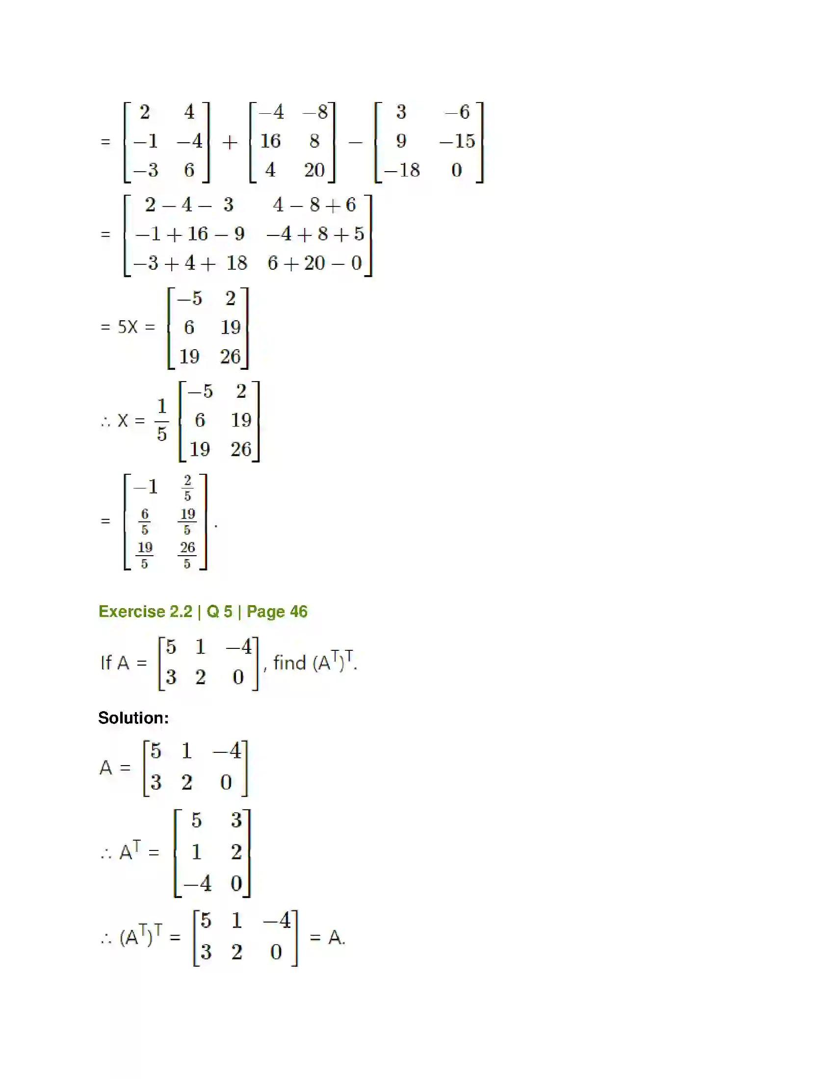 Maharashtra Board Class 12th Mathematics & Statistics-1 (Commerce) Matrices Solution 16