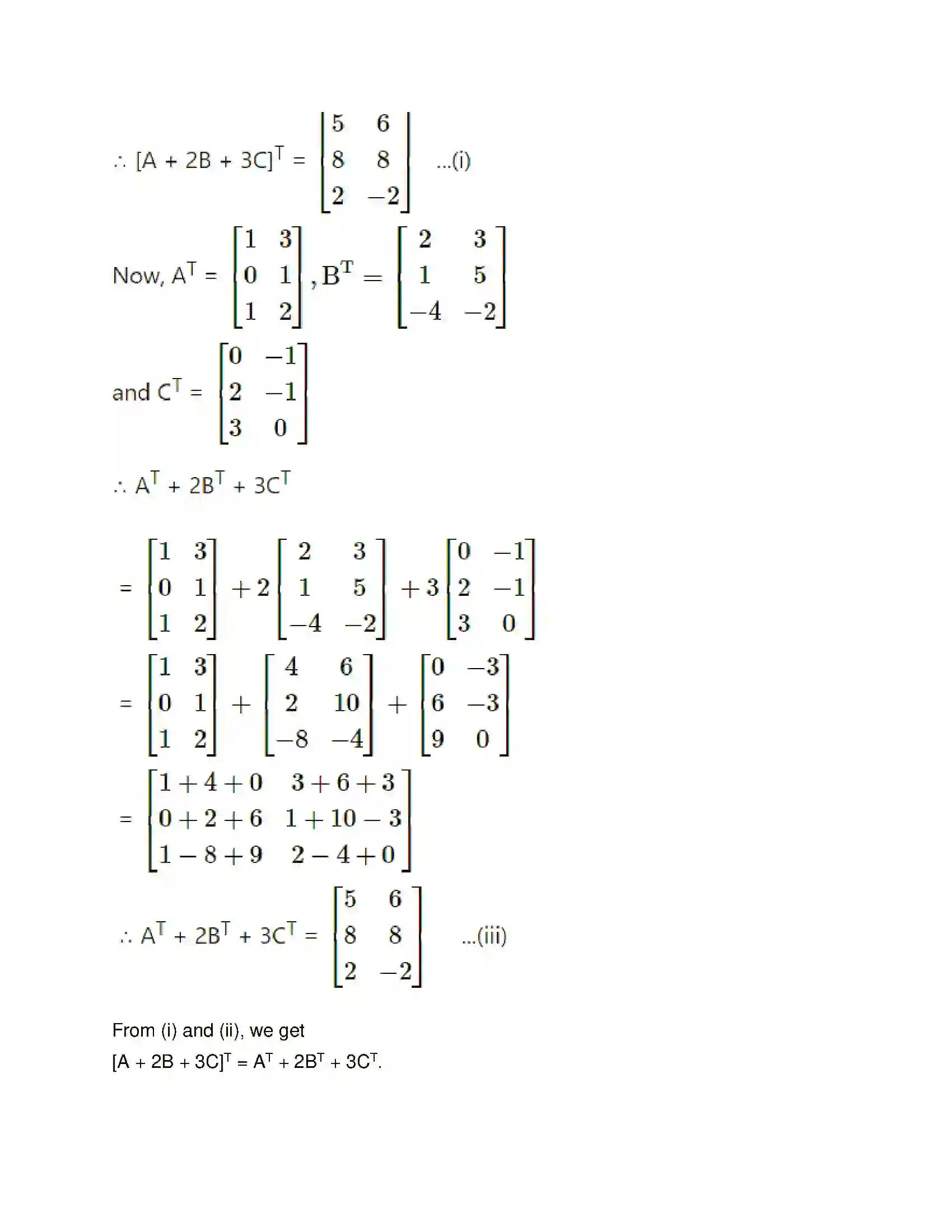 Maharashtra Board Class 12th Mathematics & Statistics-1 (Commerce) Matrices Solution 52