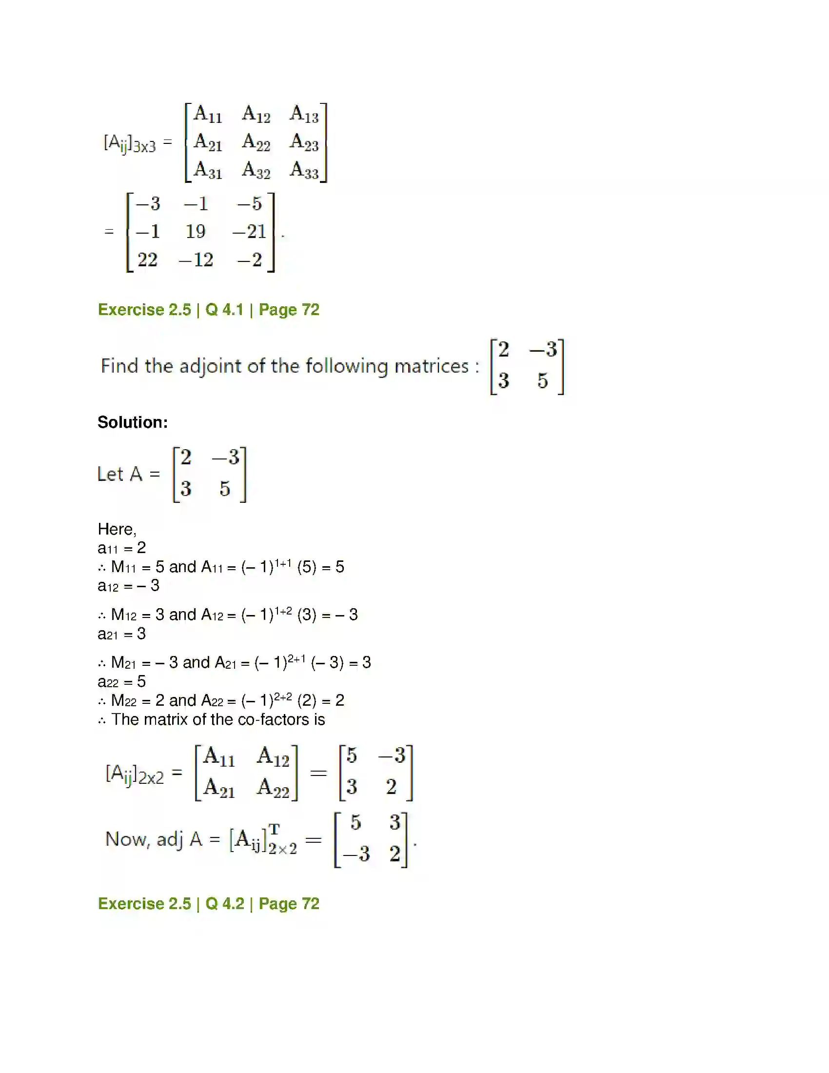 Maharashtra Board Class 12th Mathematics & Statistics-1 (Commerce) Matrices Solution 69