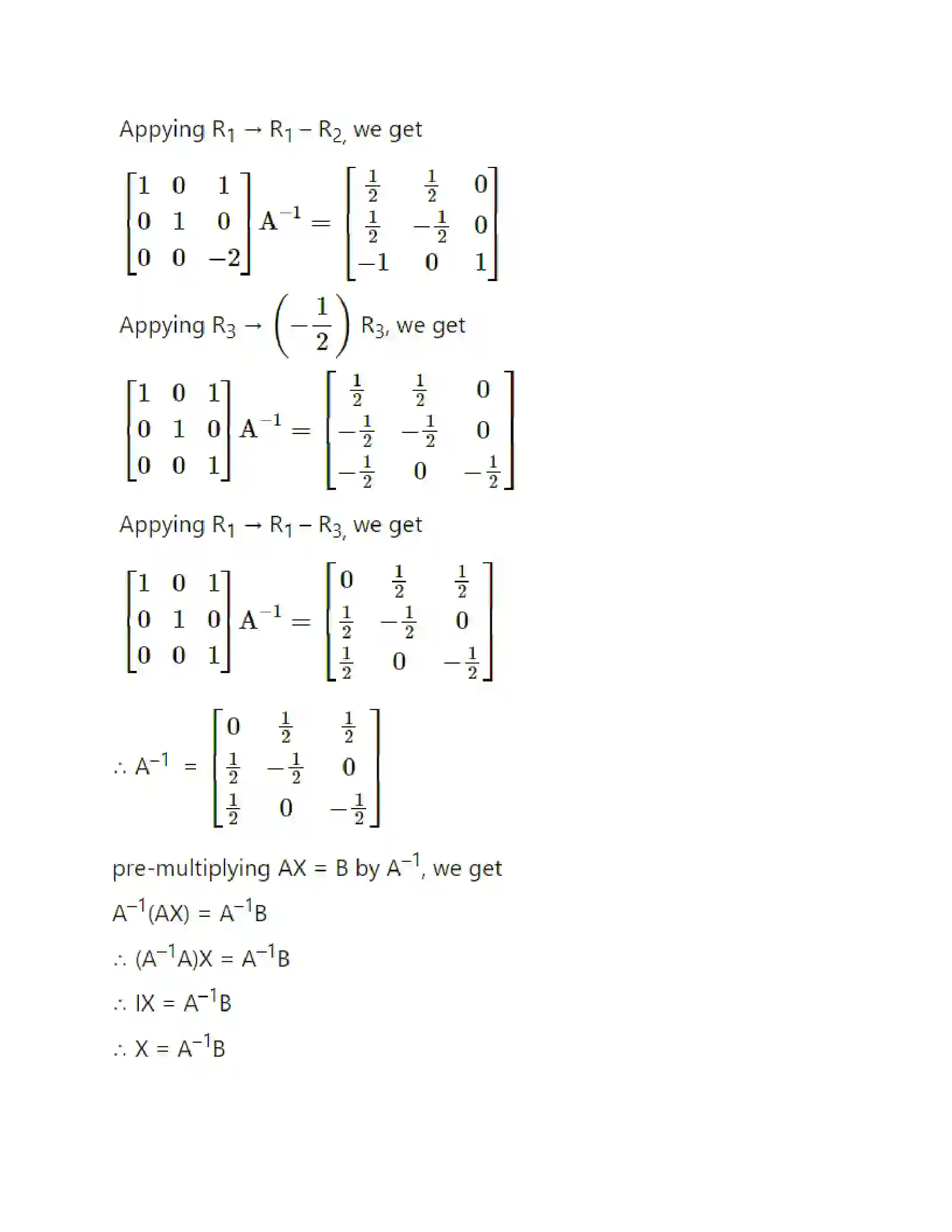 Maharashtra Board Class 12th Mathematics & Statistics-1 (Commerce) Matrices Solution 94