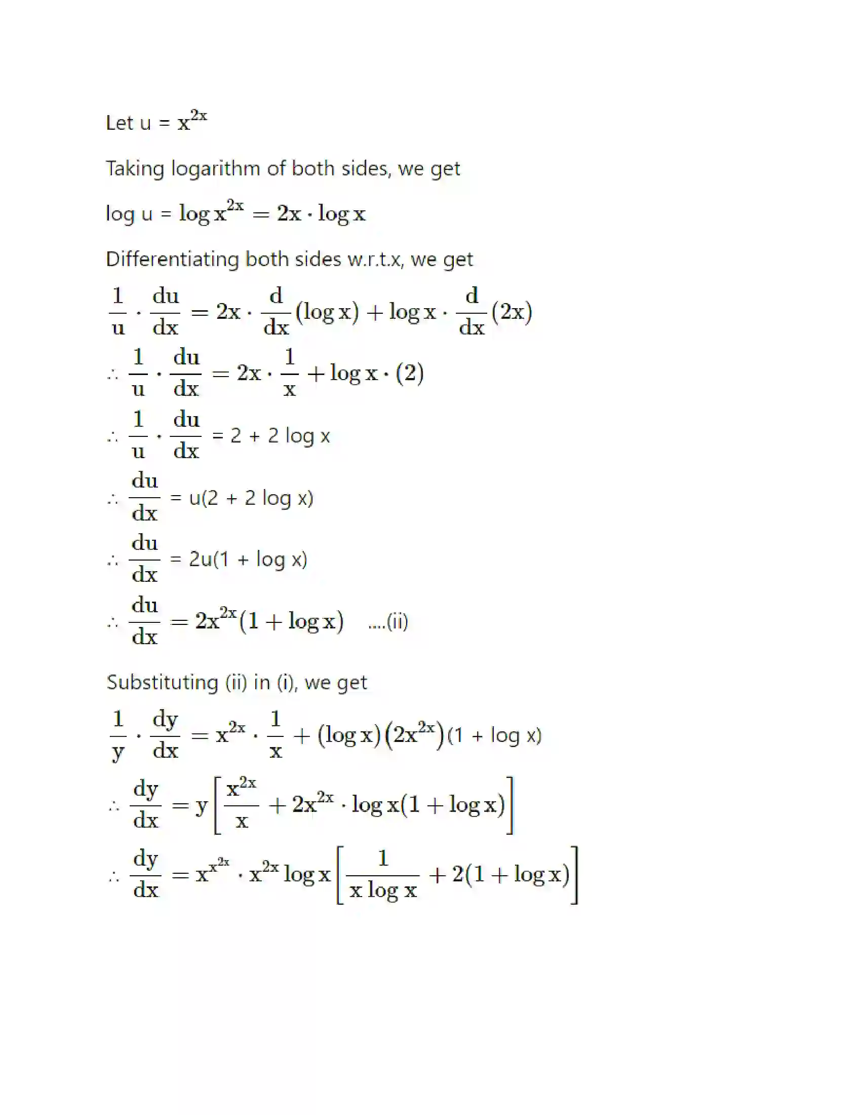 Maharashtra Board Class 12th Mathematics & Statistics-1 (Commerce) Differentiation Solution 13