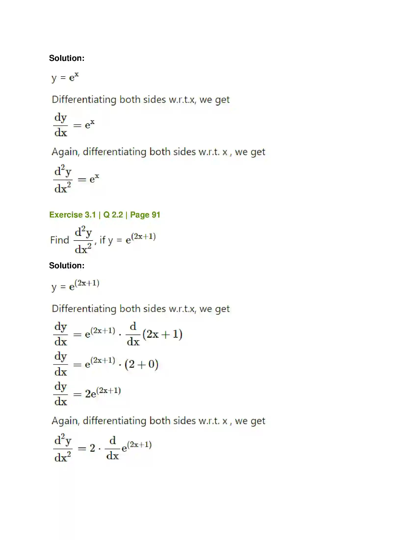 Maharashtra Board Class 12th Mathematics & Statistics-1 (Commerce) Differentiation Solution 3