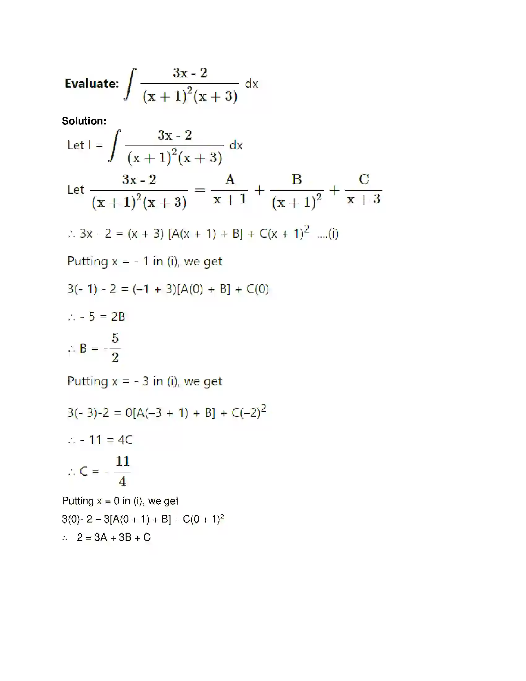 Maharashtra Board Class 12th Mathematics & Statistics-1 (Commerce) Integration Solution 43
