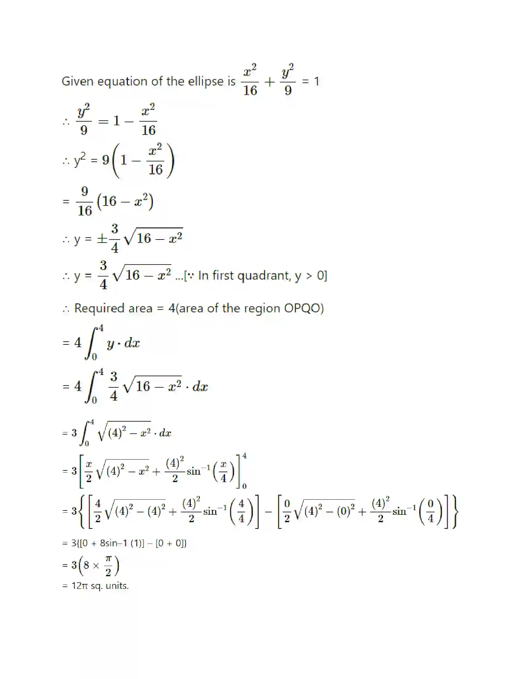 Maharashtra Board Class 12th Mathematics & Statistics-1 (Commerce) Applications of Definite Integration Solution 26