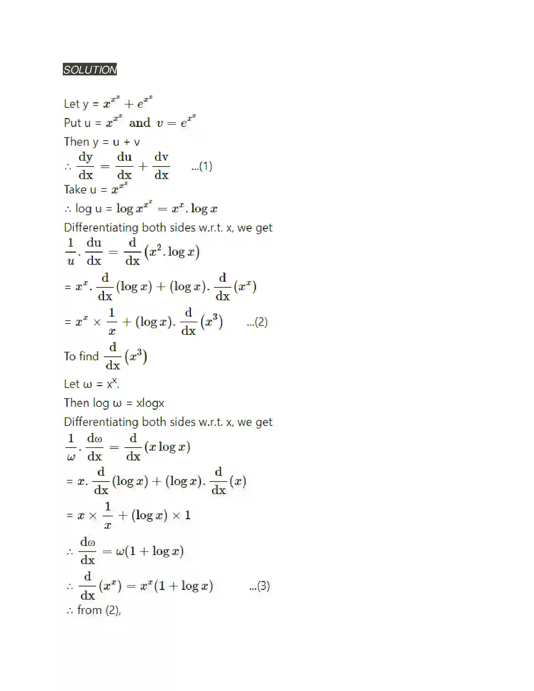 Maharashtra Board Class 12th Mathematics & Statistics-2 (Arts & Science) Differentiation Solution 124