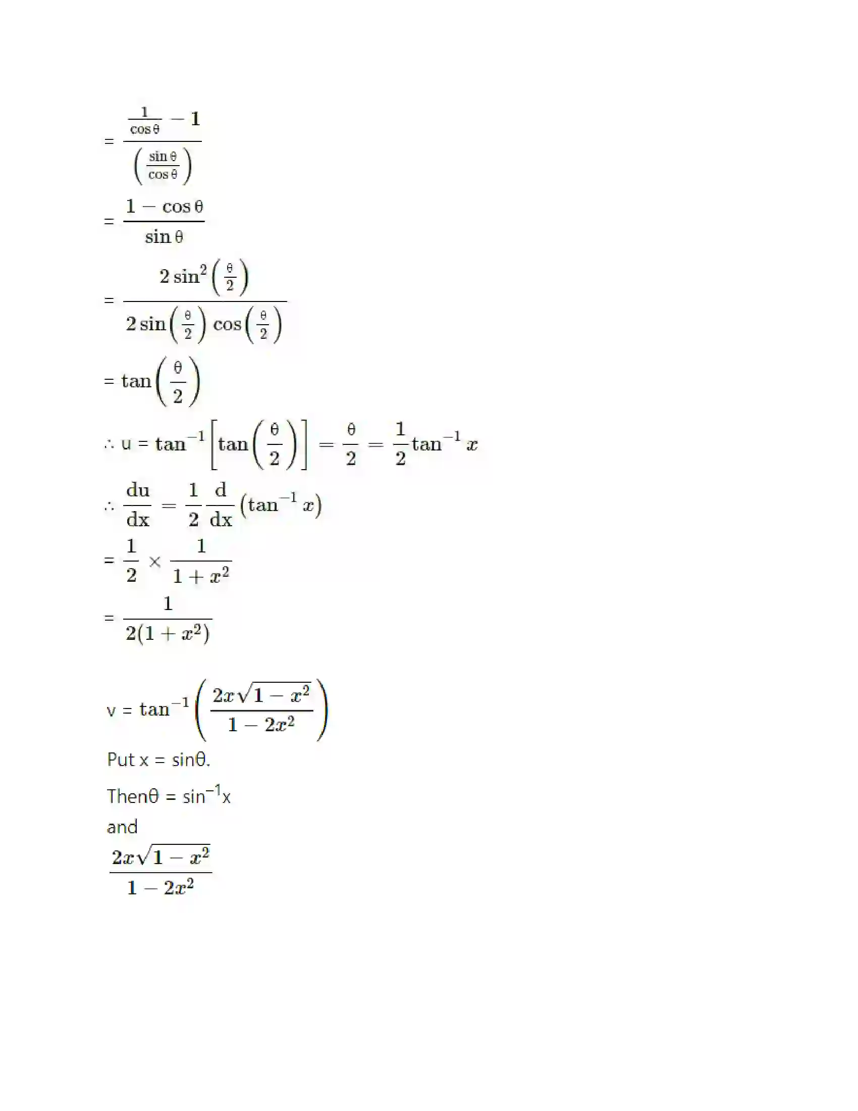 Maharashtra Board Class 12th Mathematics & Statistics-2 (Arts & Science) Differentiation Solution 194