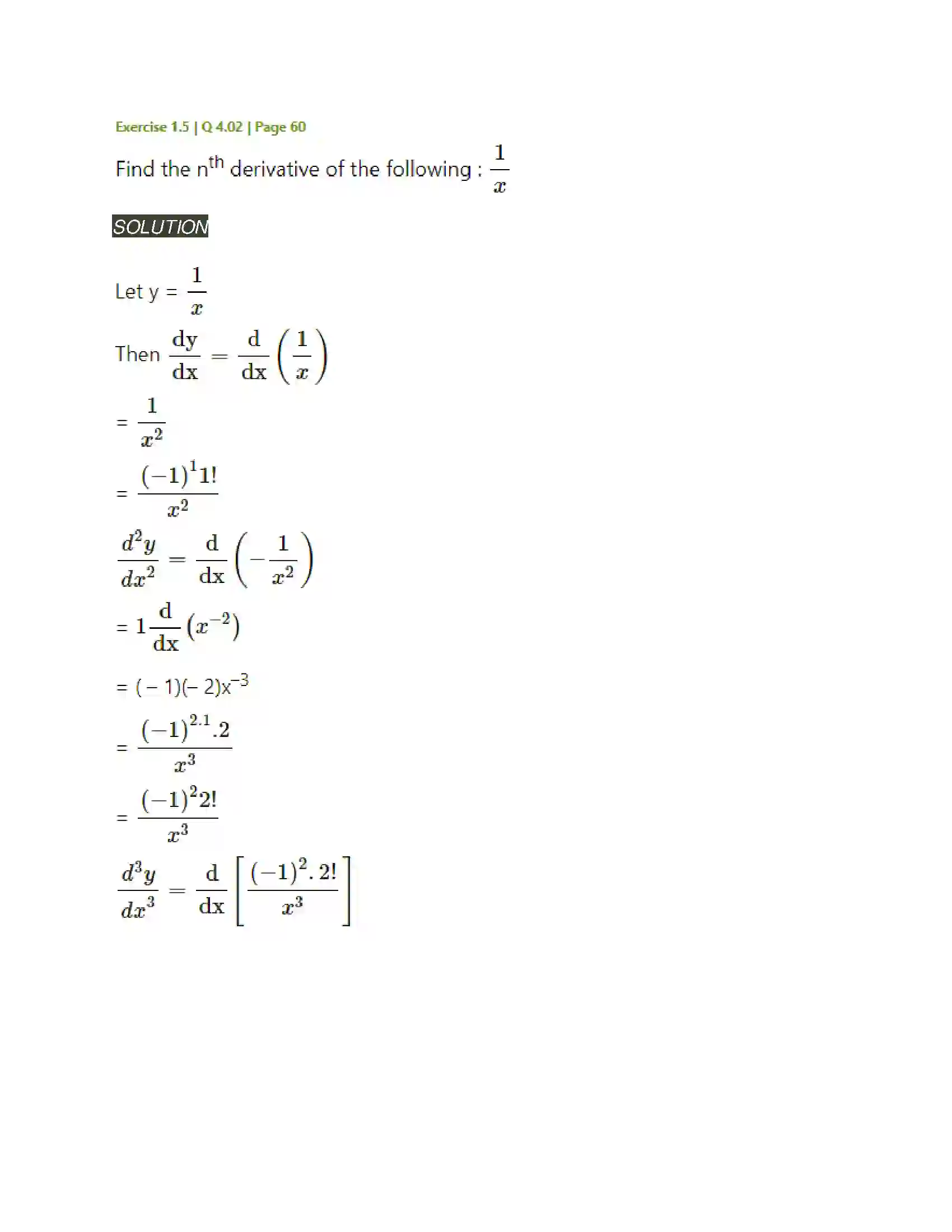 Maharashtra Board Class 12th Mathematics & Statistics-2 (Arts & Science) Differentiation Solution 223