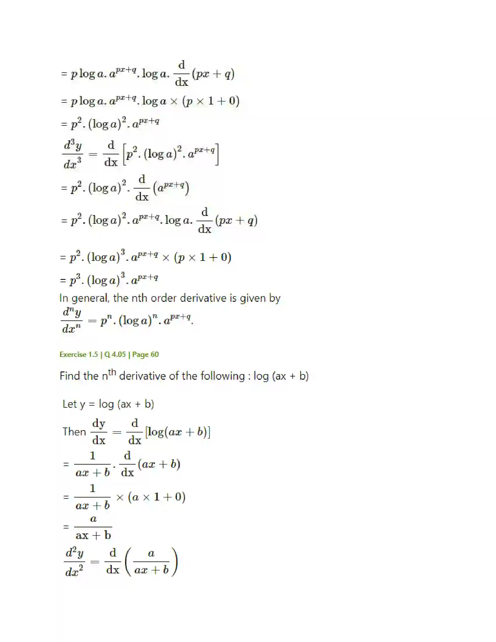 Maharashtra Board Class 12th Mathematics & Statistics-2 (Arts & Science) Differentiation Solution 226