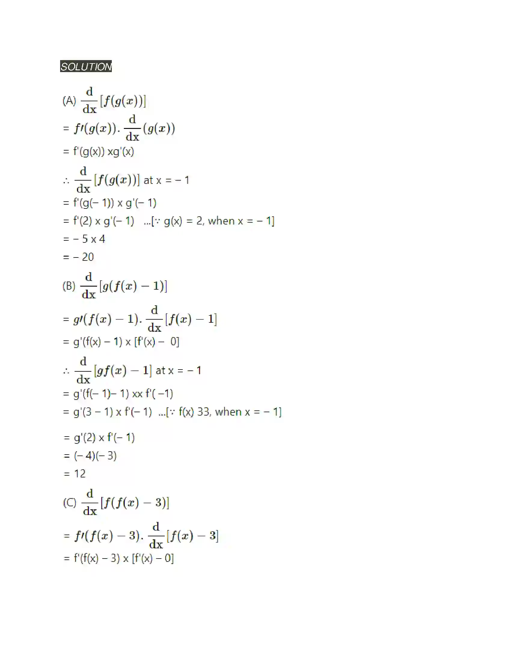 Maharashtra Board Class 12th Mathematics & Statistics-2 (Arts & Science) Differentiation Solution 253